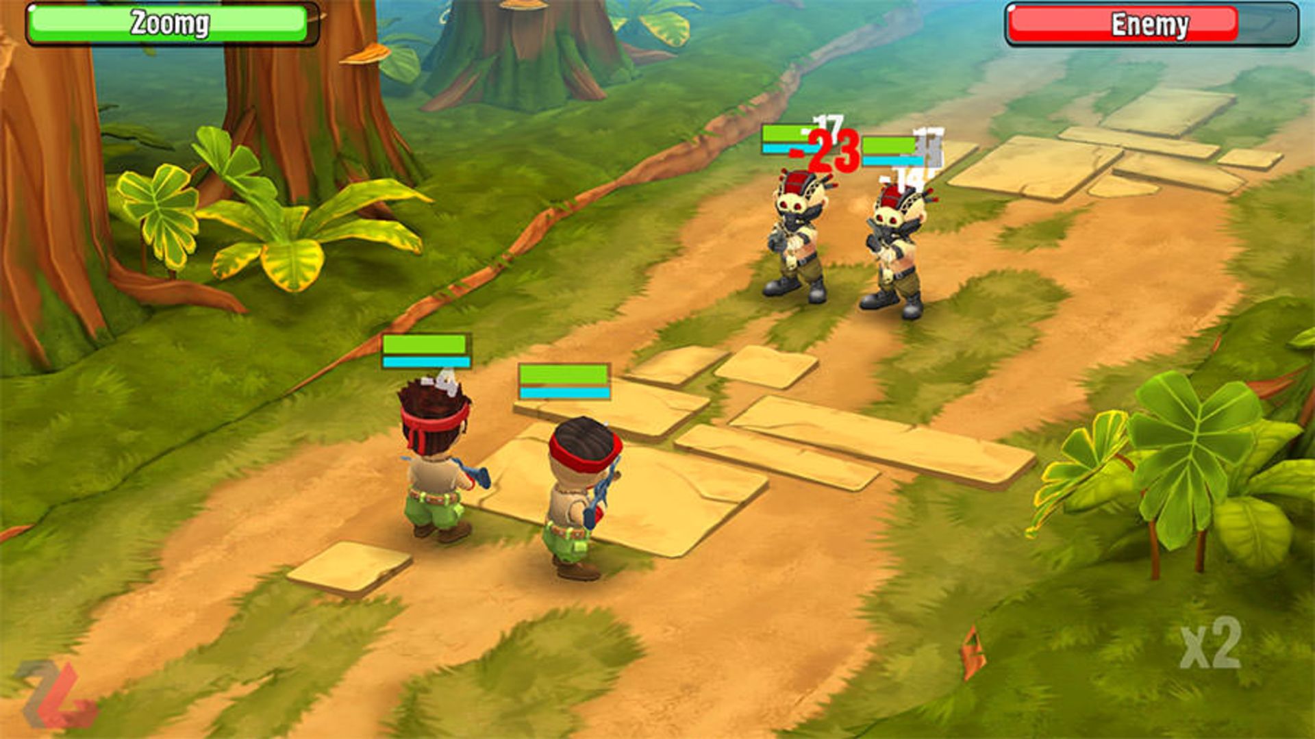 بازی موبایل The Troopers: Minions in Arms