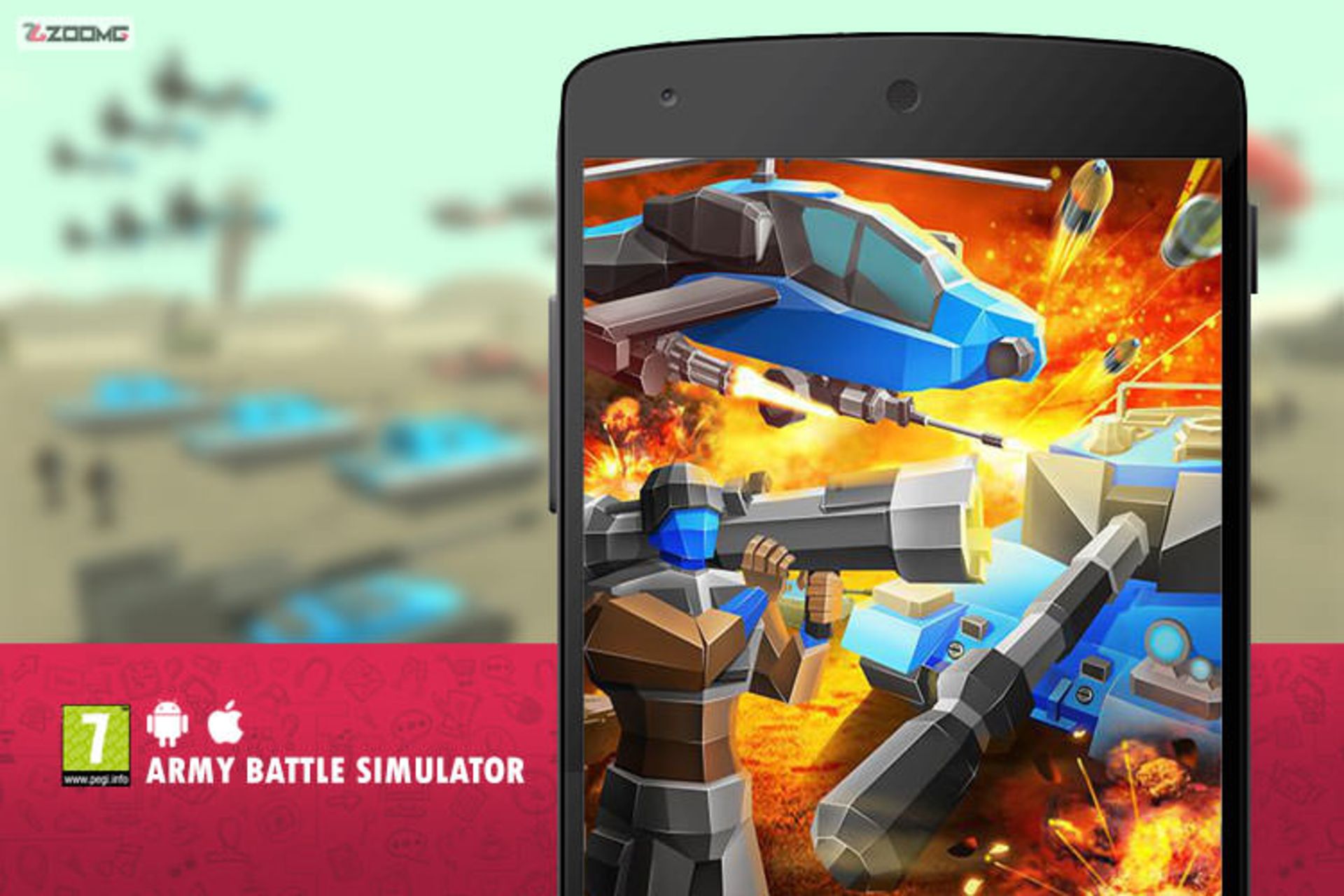 بازی موبایل Army Battle Simulator