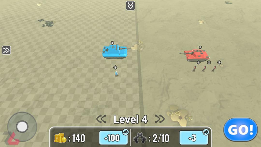 بازی موبایل Army Battle Simulator