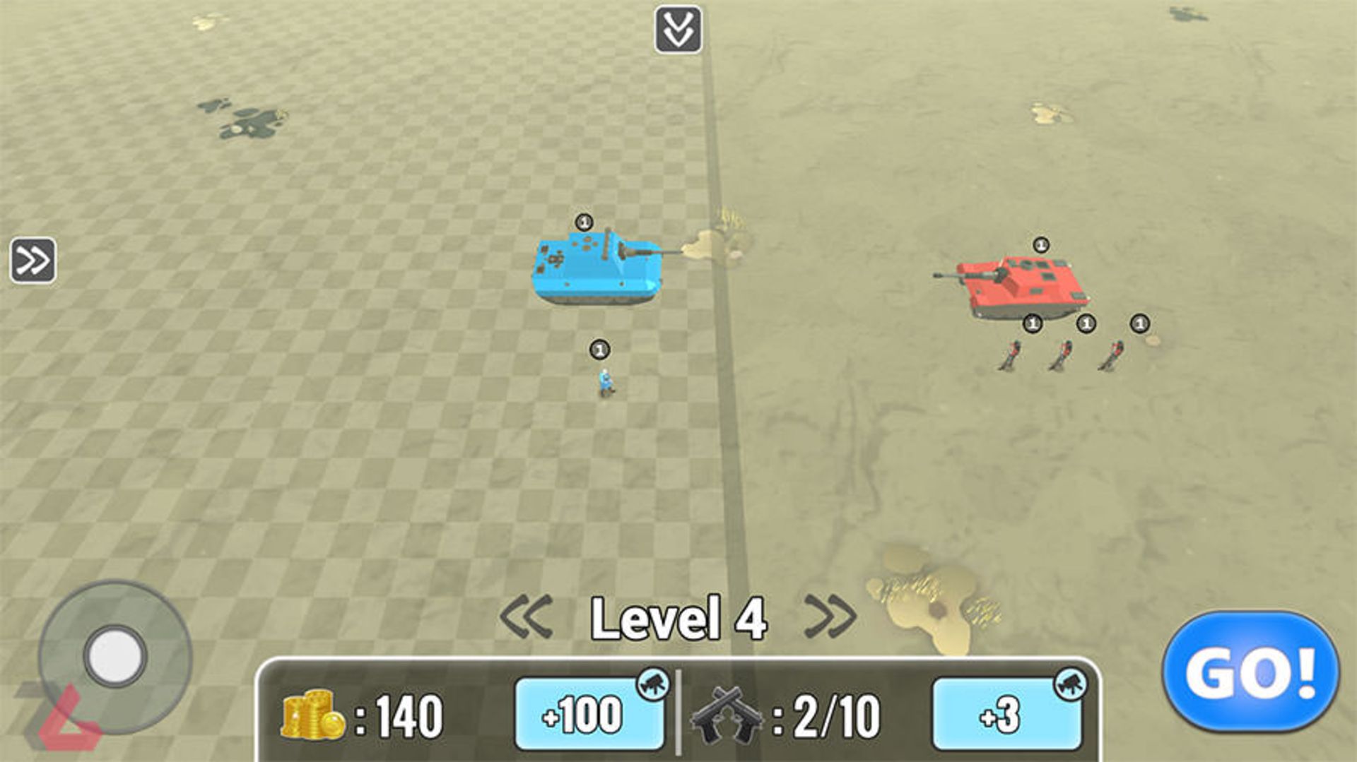 بازی موبایل Army Battle Simulator