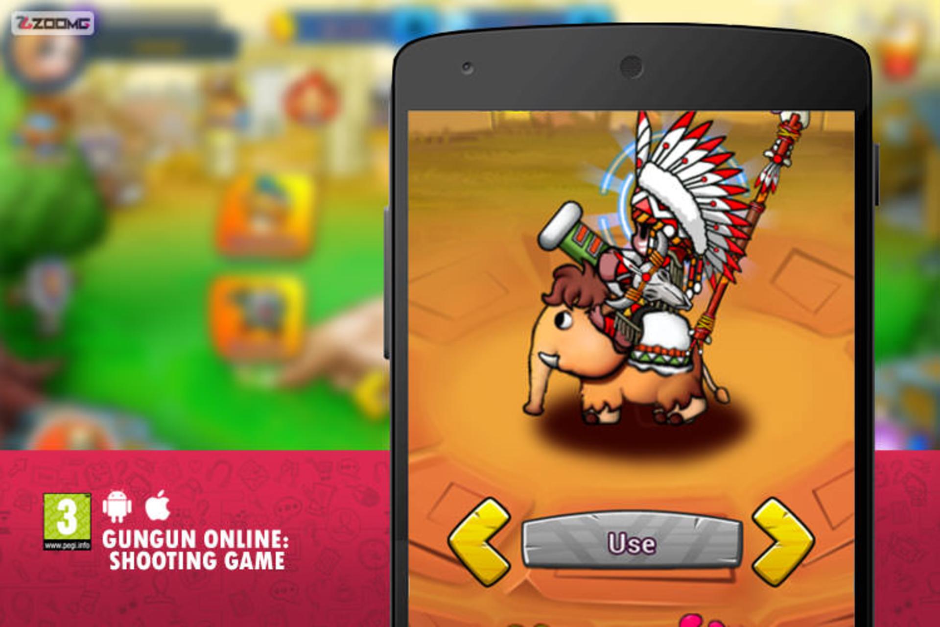 بازی موبایل Gungun Online: Shooting Game