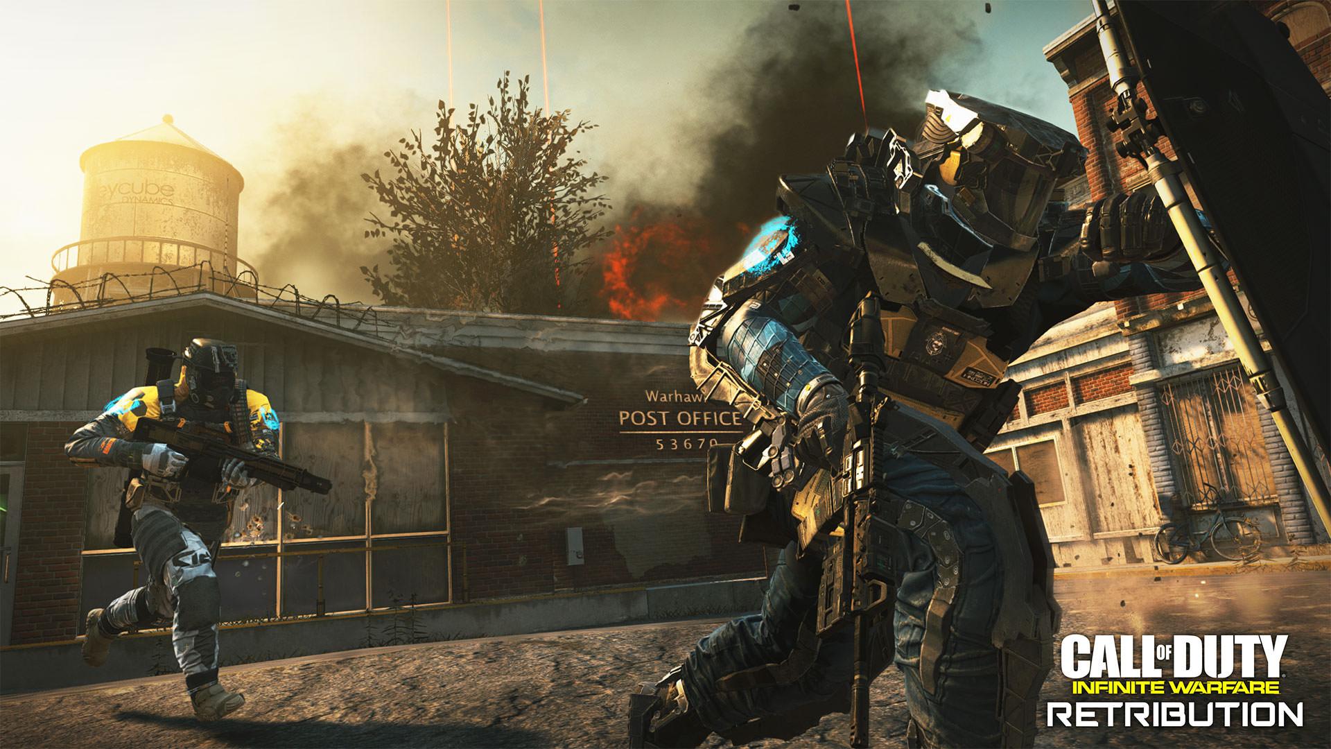بسته الحاقی Retribution بازی COD: Infinite Warfare