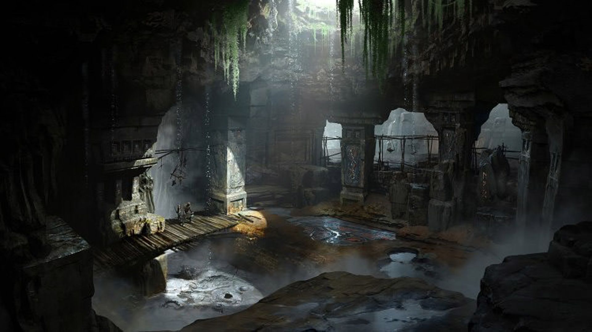 God of War Midgard Ruins