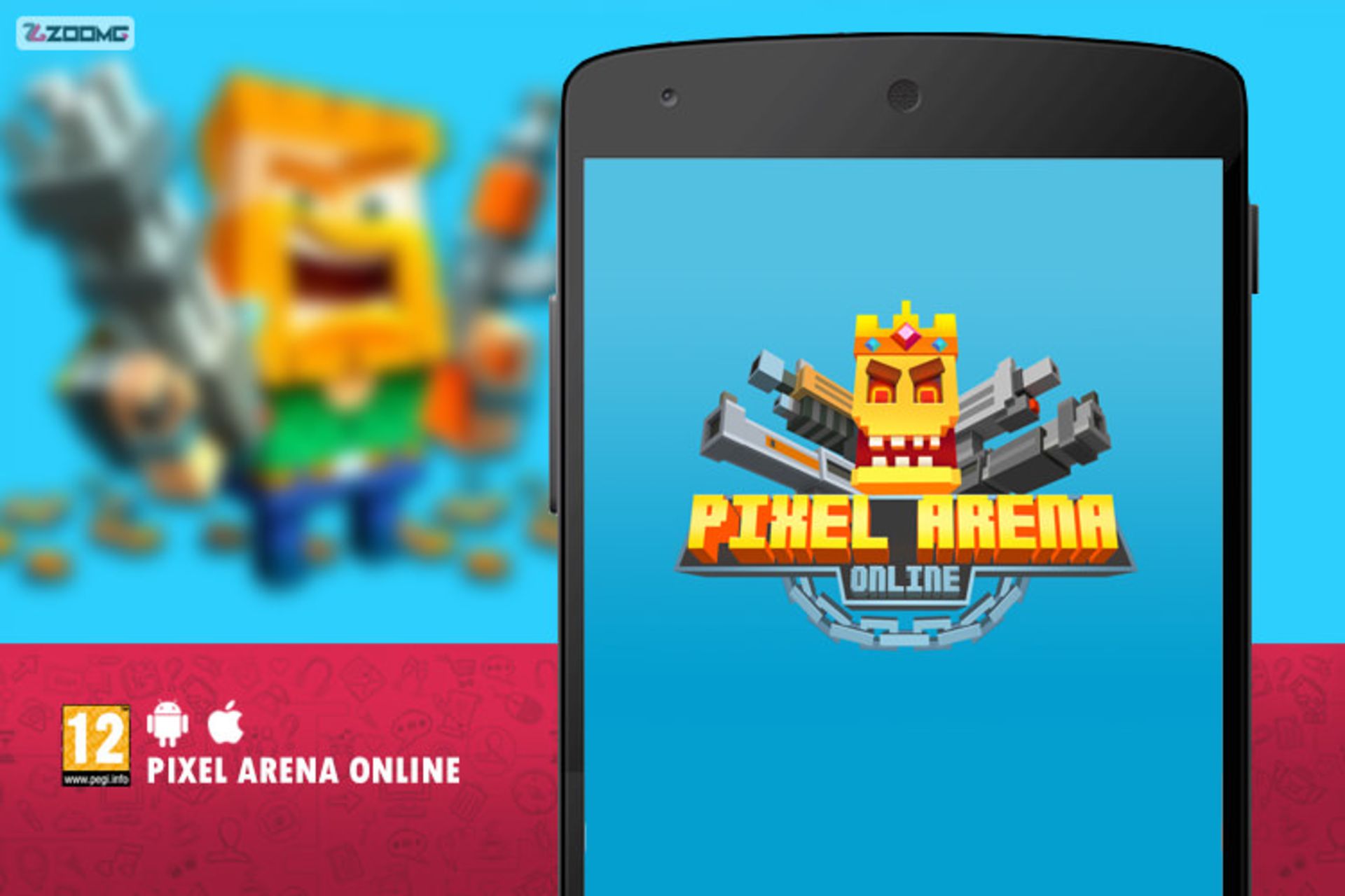 بازی موبایل Pixel Arena Online