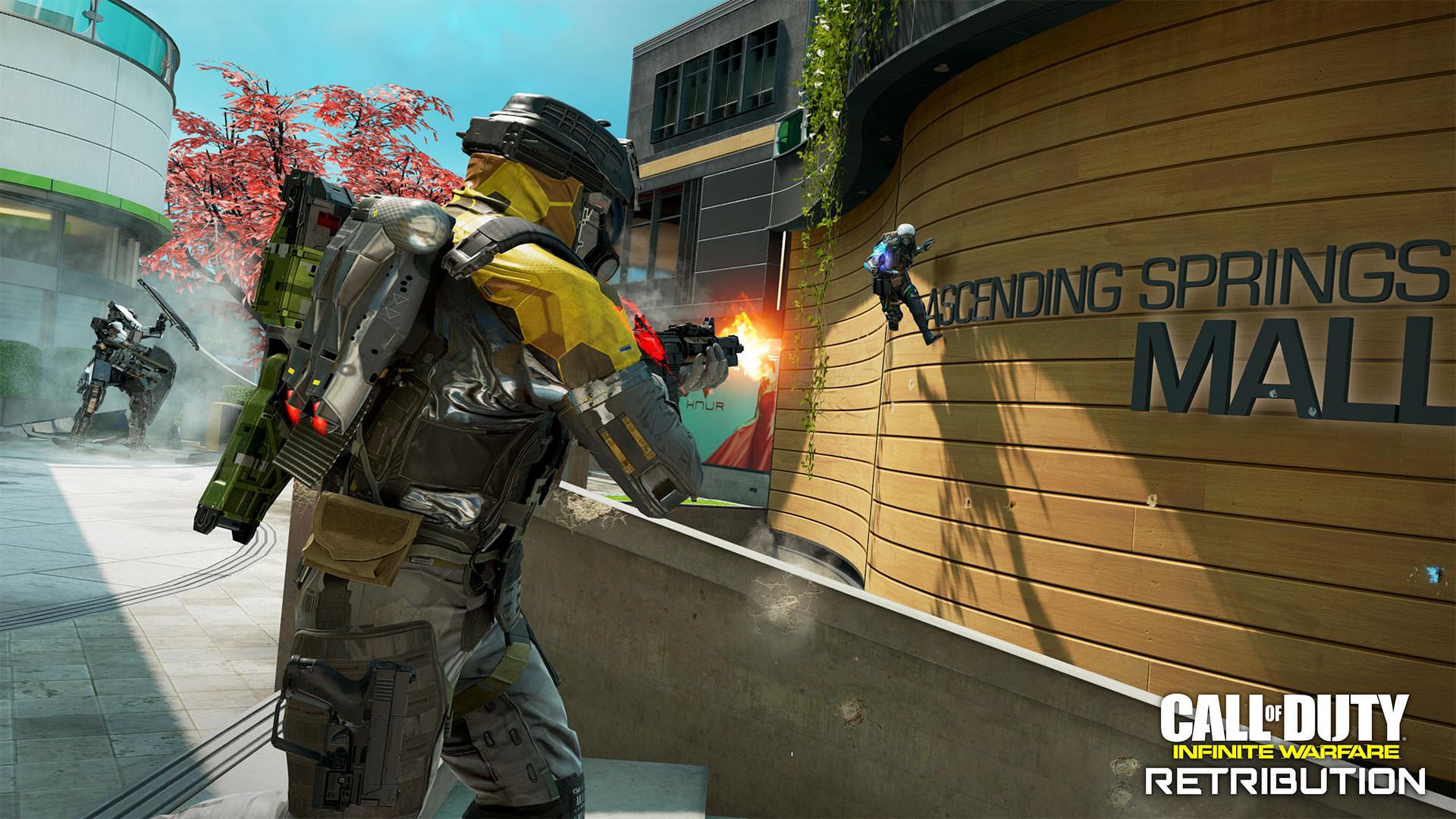 بسته الحاقی Retribution بازی COD: Infinite Warfare