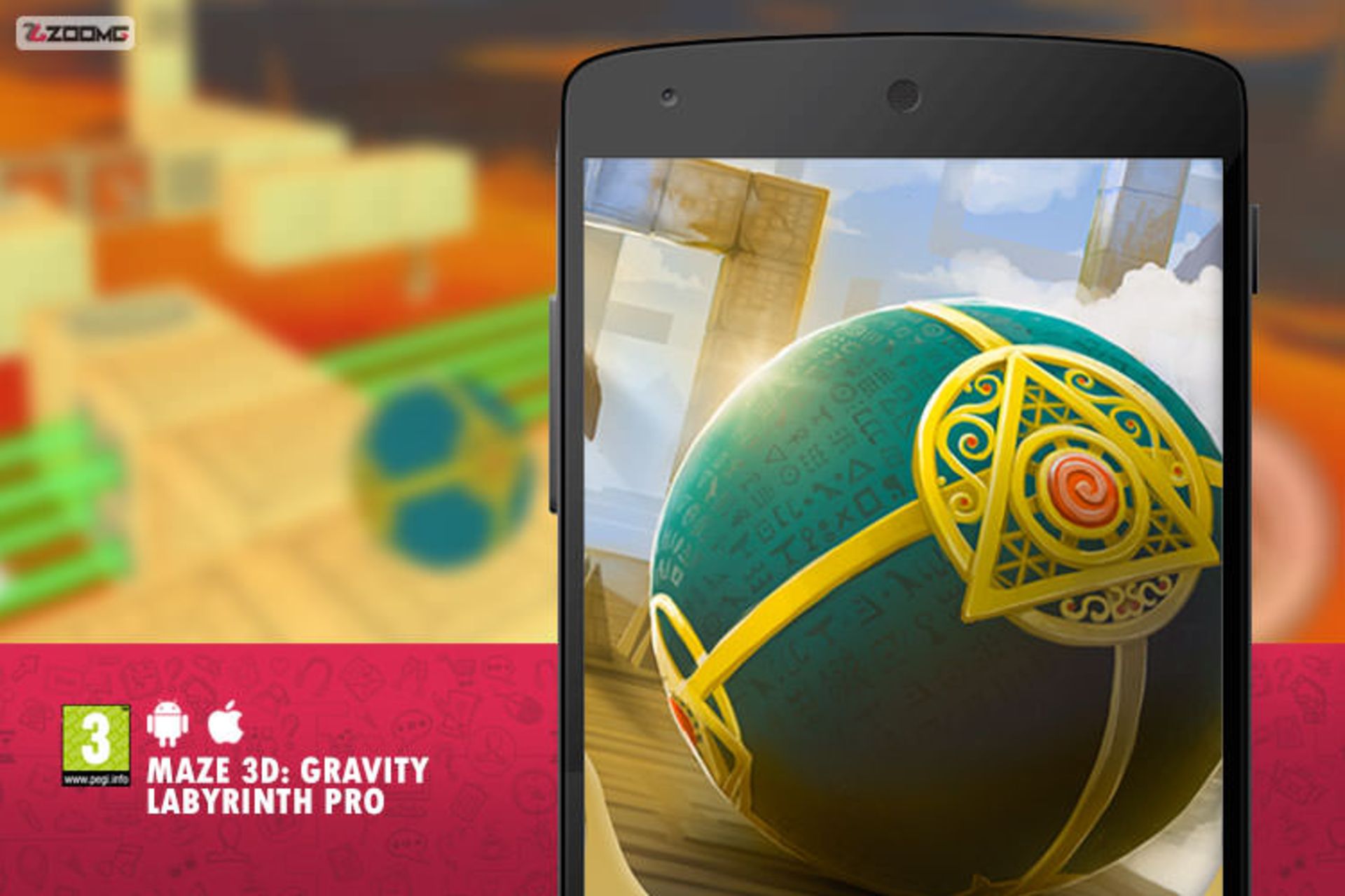 بازی Maze 3D: Gravity Labyrinth PRO