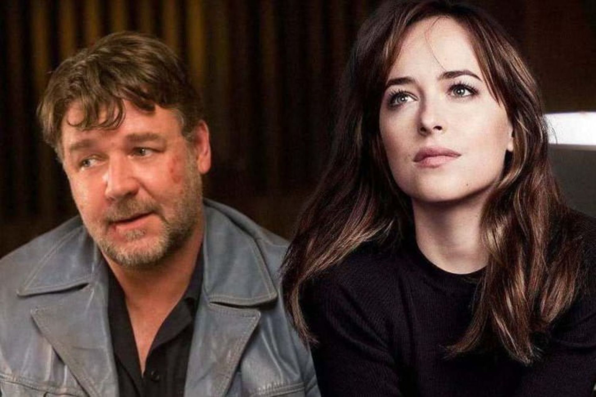  Dakota Johnson Russell Crowe 