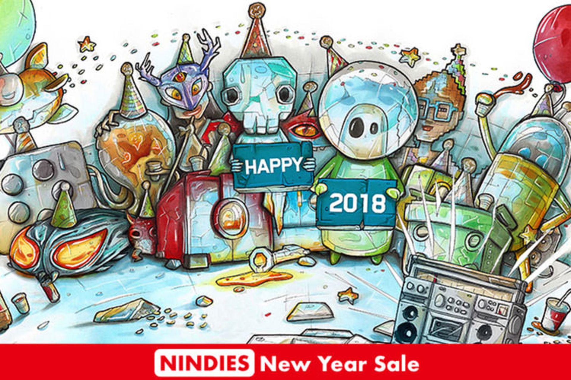 تخفیف‌های Nindies New Year