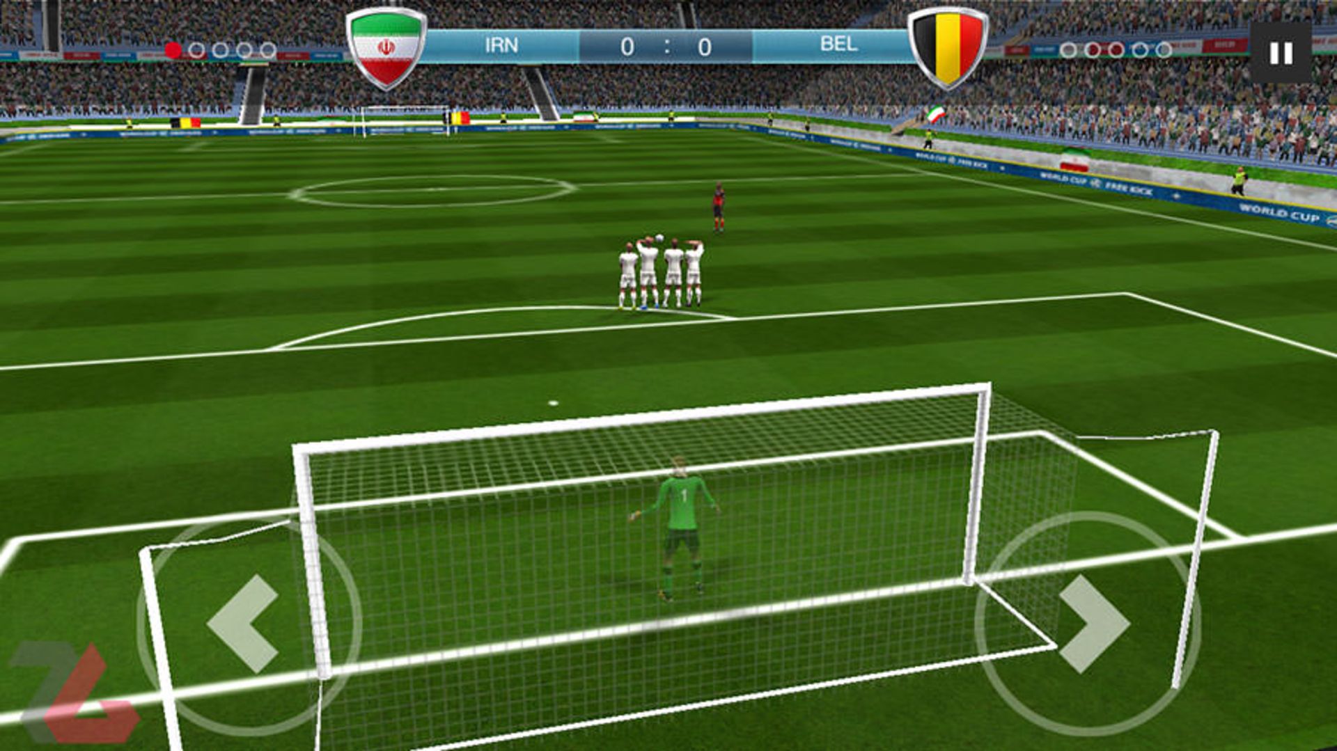 بازی موبایل Free kick world