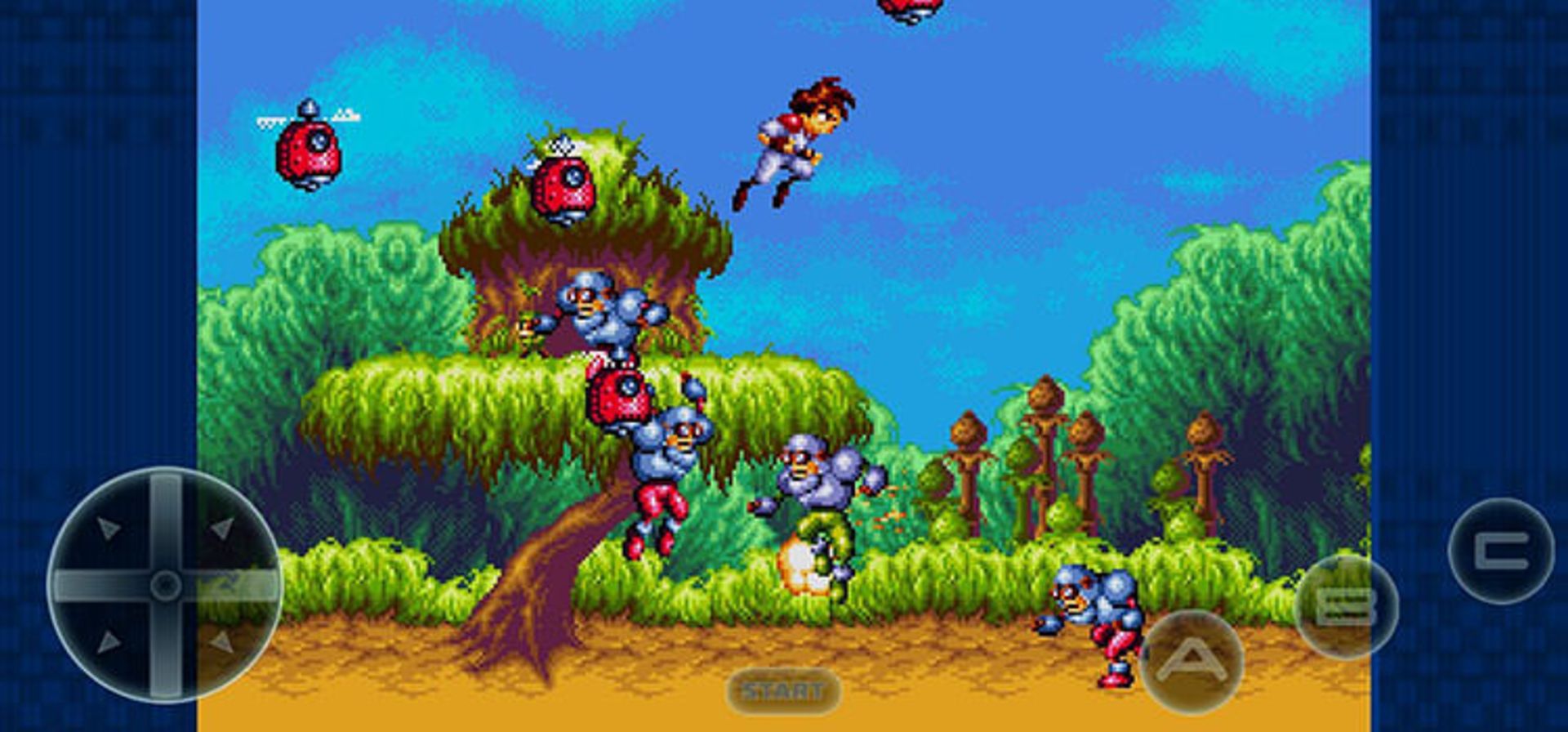 بازی Gunstar Heroes Classic