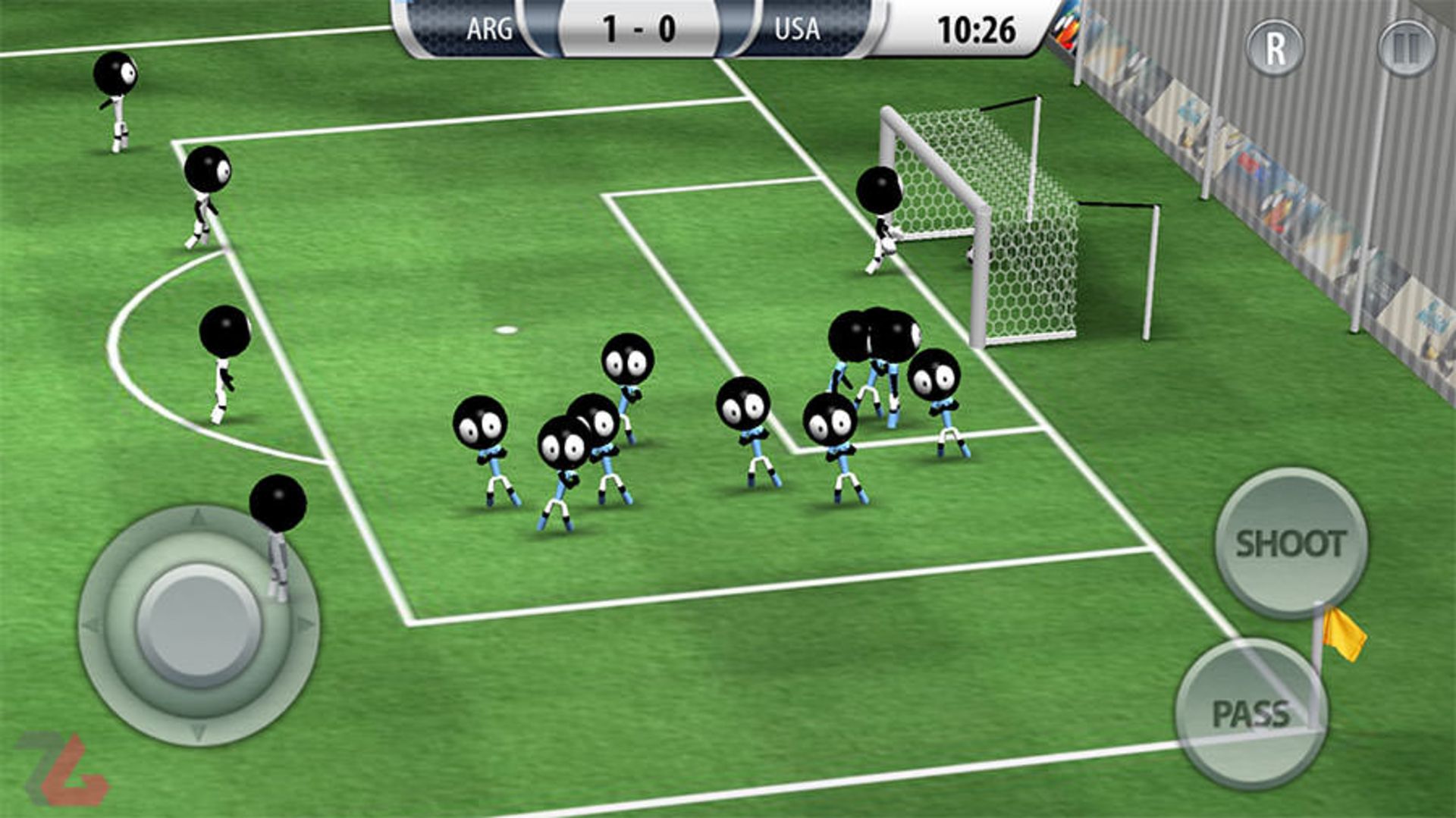 بازی موبایل World Cup: Stickman Football