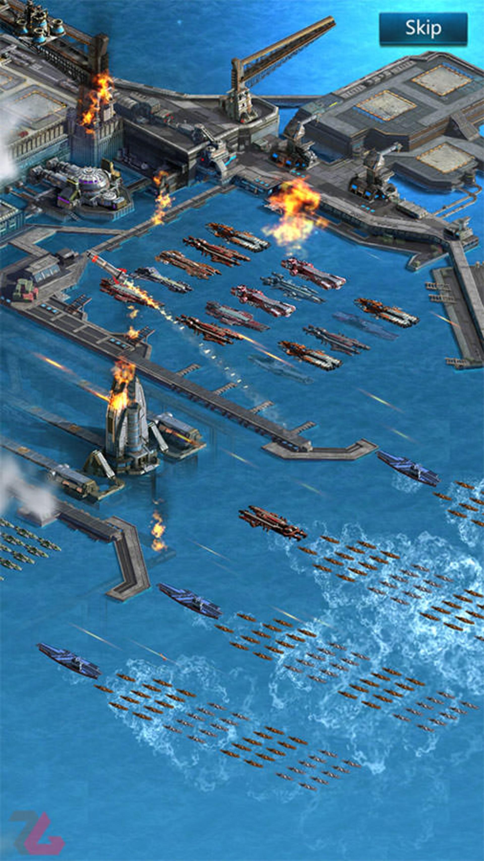 بازی موبایل Battle Warship: Naval Empire