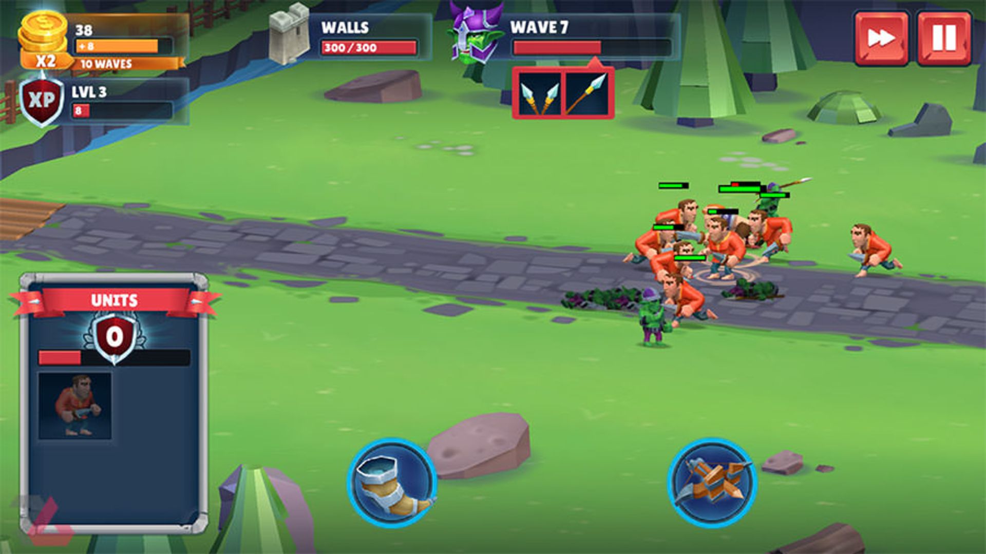 بازی موبایل Game of Warriors