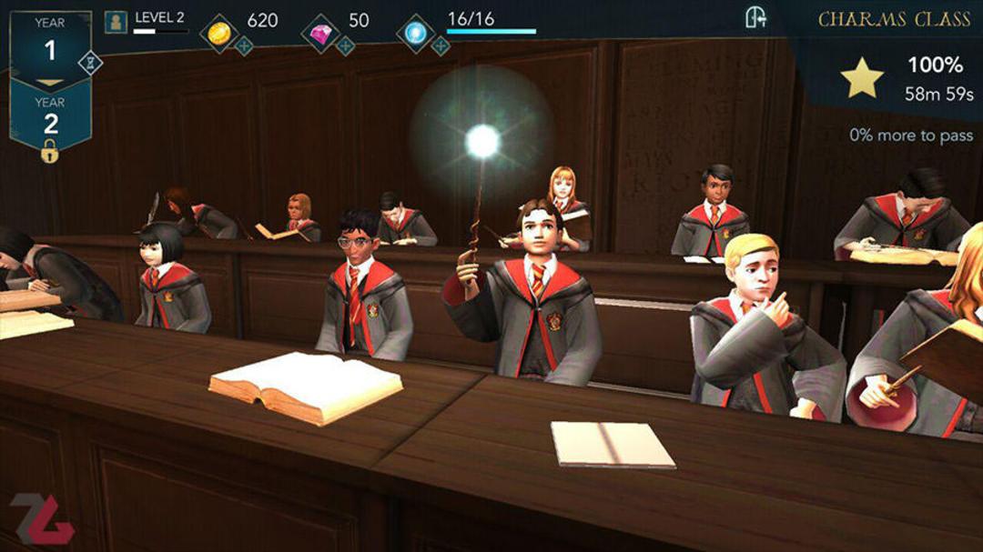 بازی اندروید و آیفون Harry Potter: Hogwarts Mystery