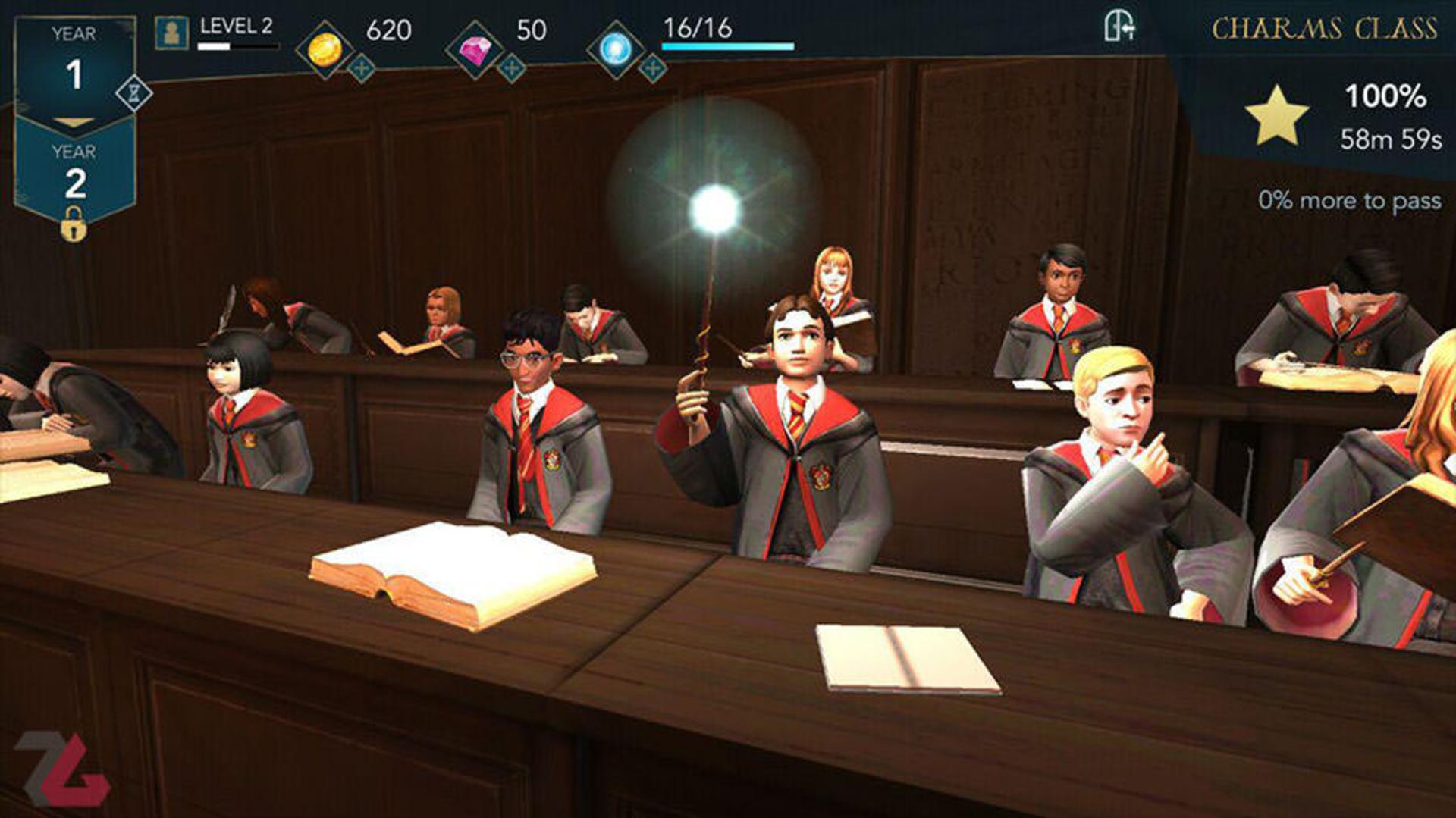 بازی اندروید و آیفون Harry Potter: Hogwarts Mystery