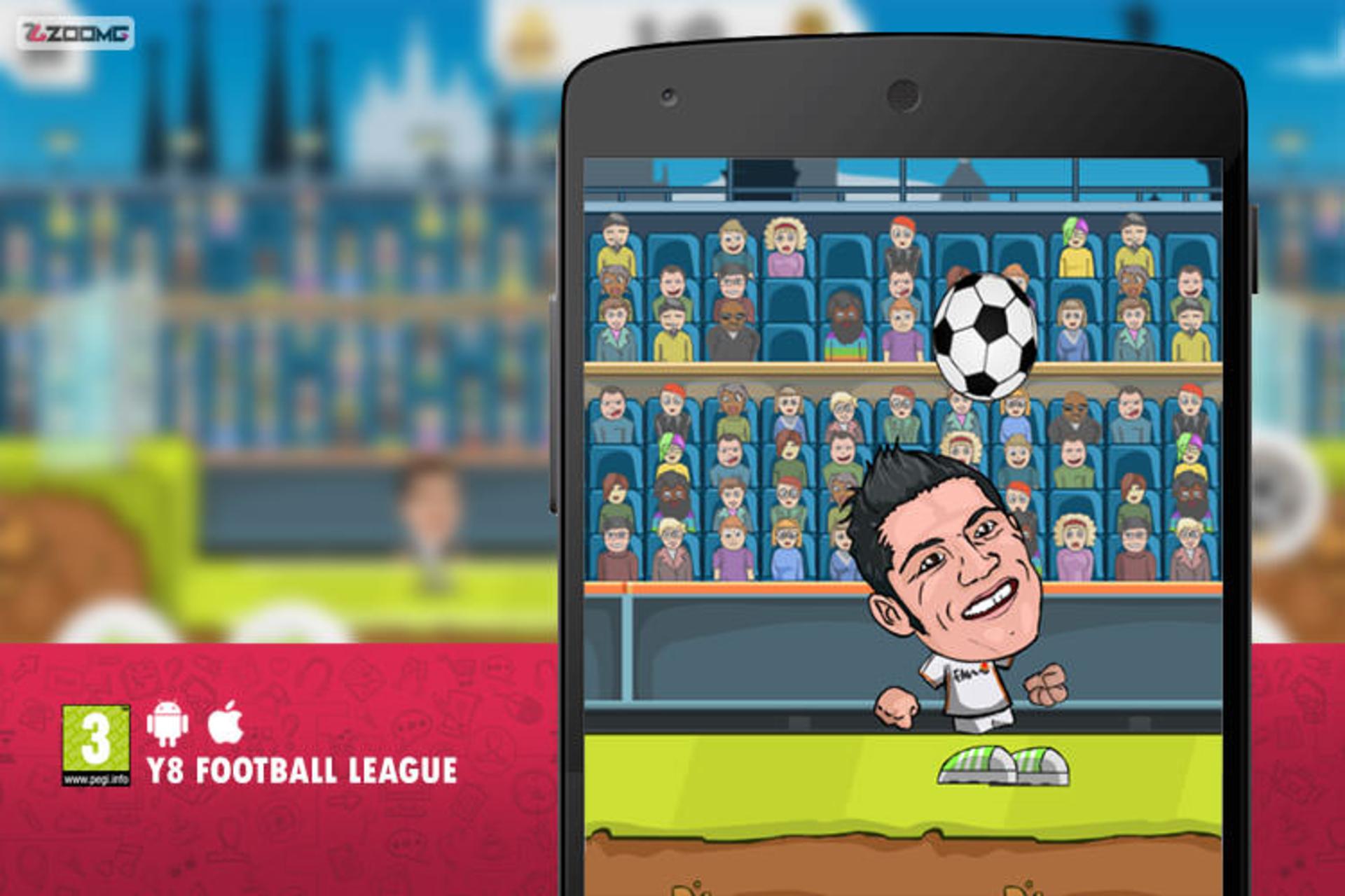 بازی موبایل Y8 FOOTBALL LEAGUE