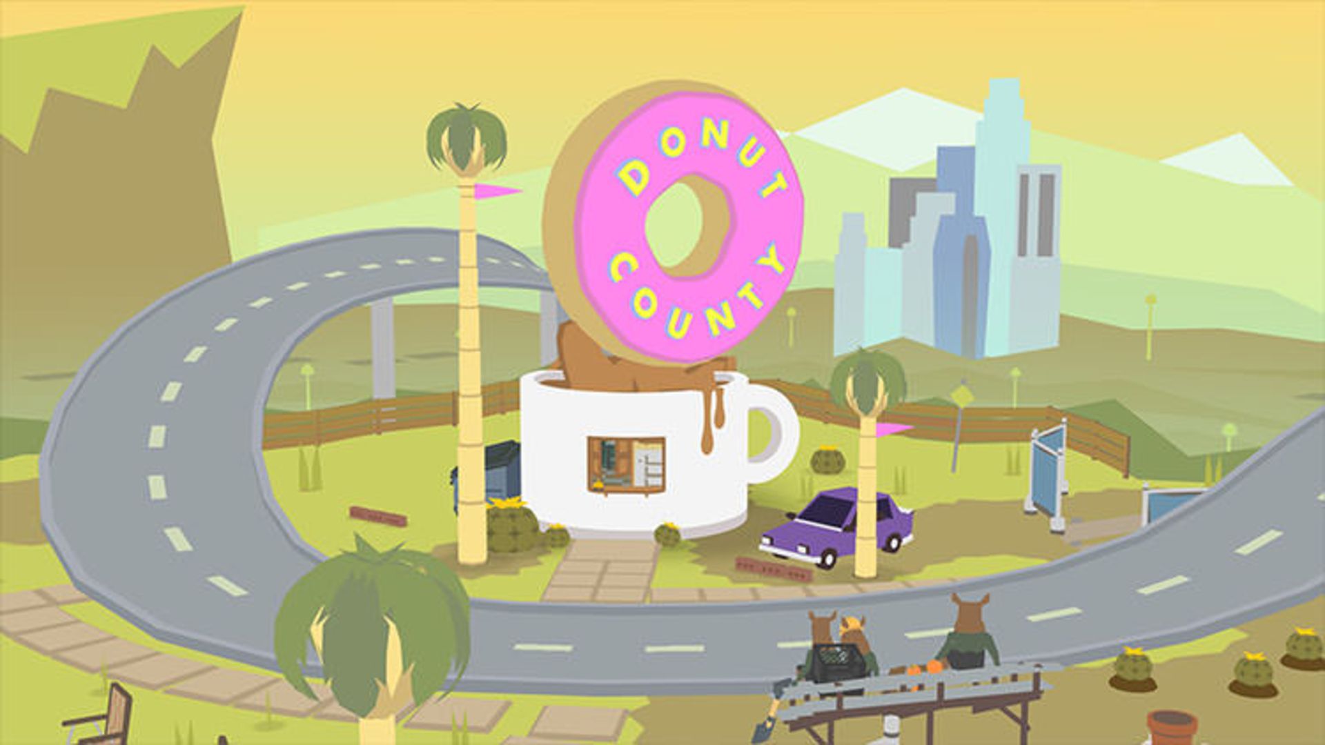بازی Donut County