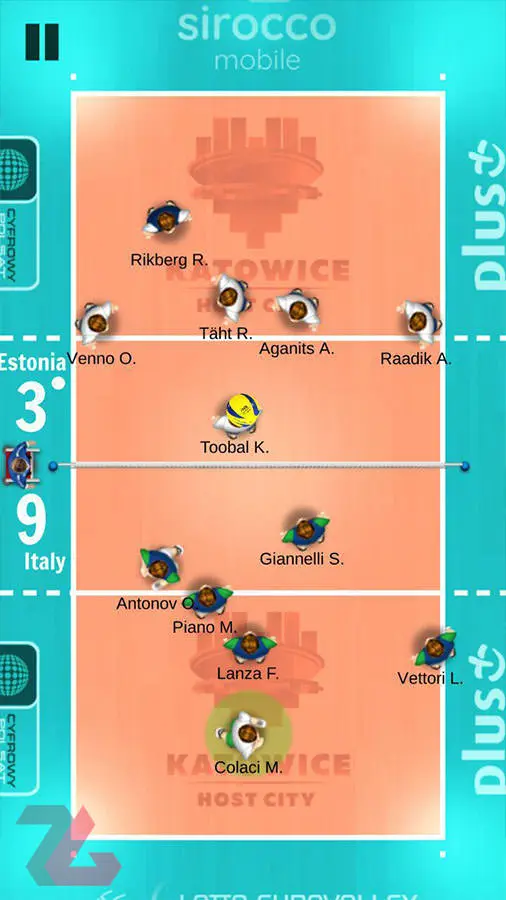 بازی اندروید و آیفون Volleyball Championship