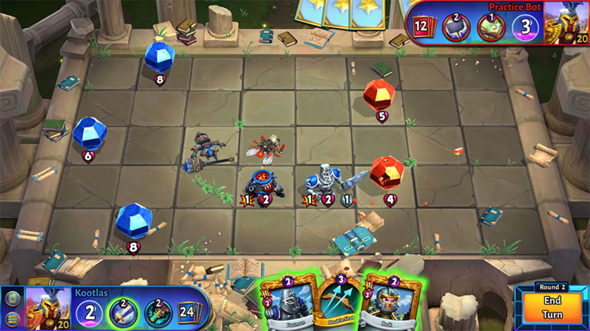 معرفی بازی موبایل Hero Academy 2