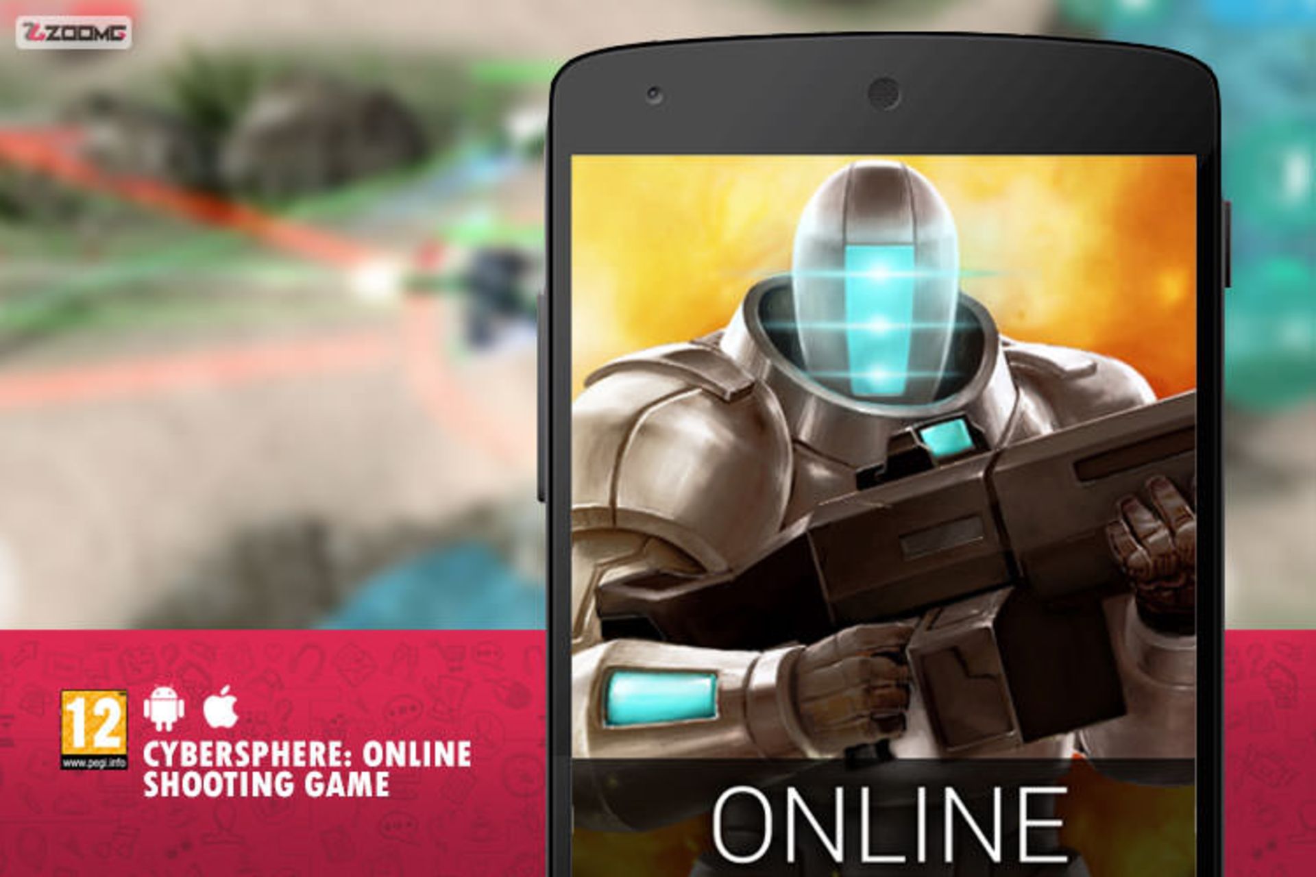 بازی  CyberSphere: Online Shooting Game 