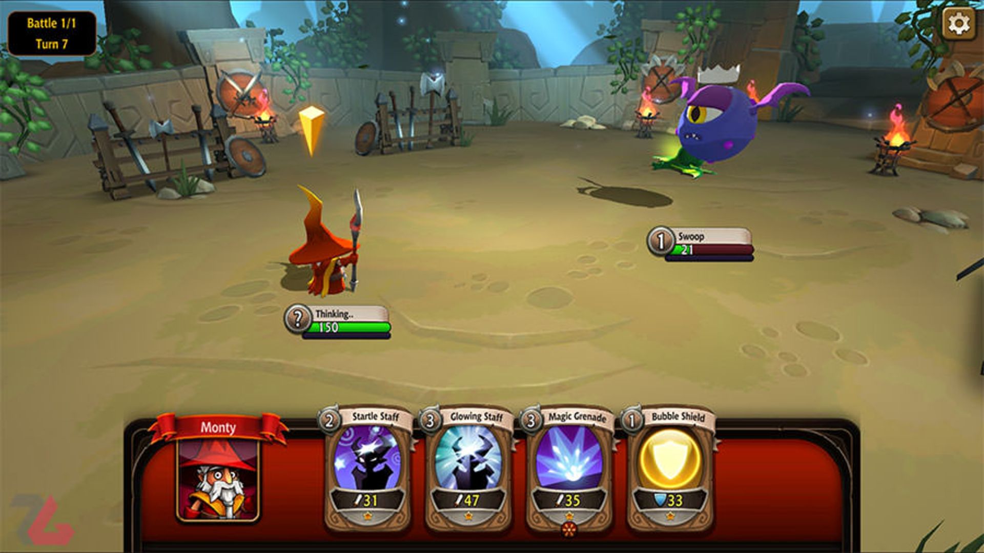 بازی موبایل Battlehand