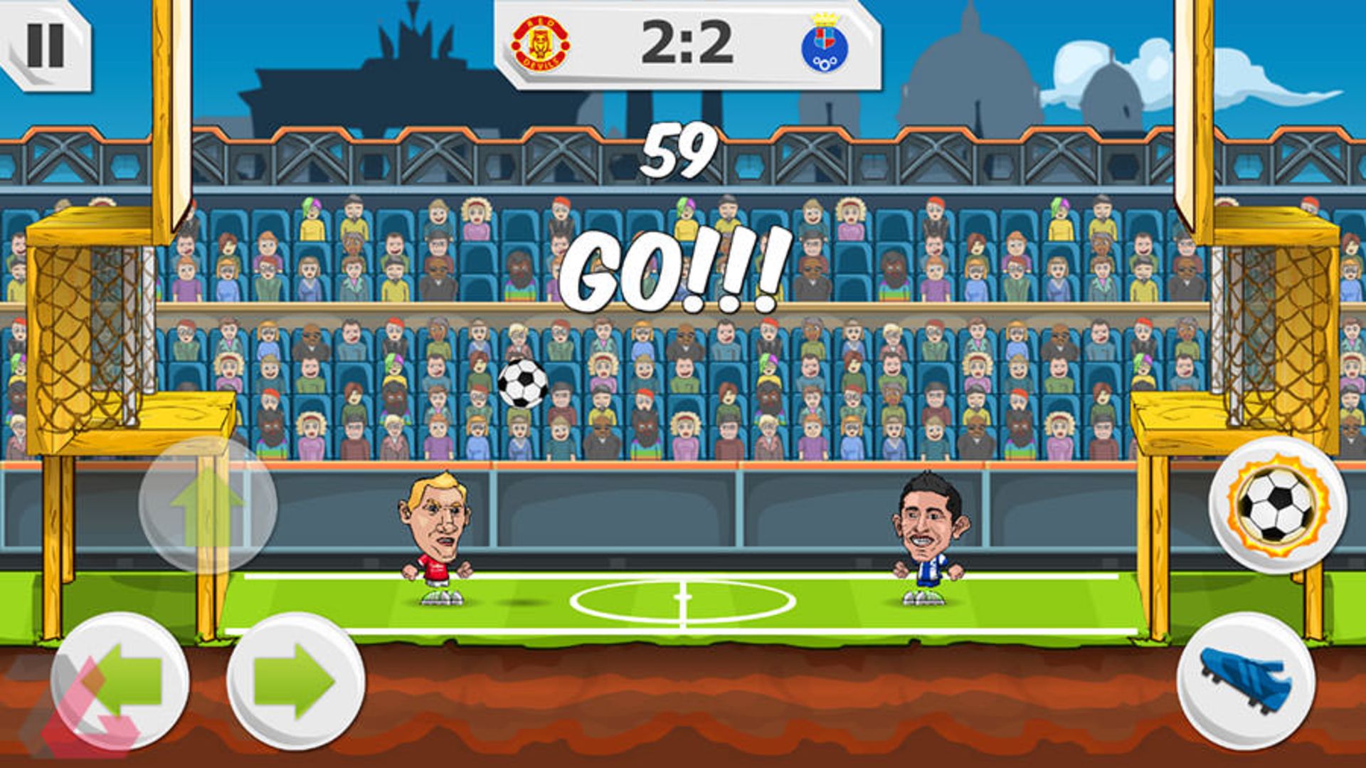 بازی موبایل Y8 Footbal League