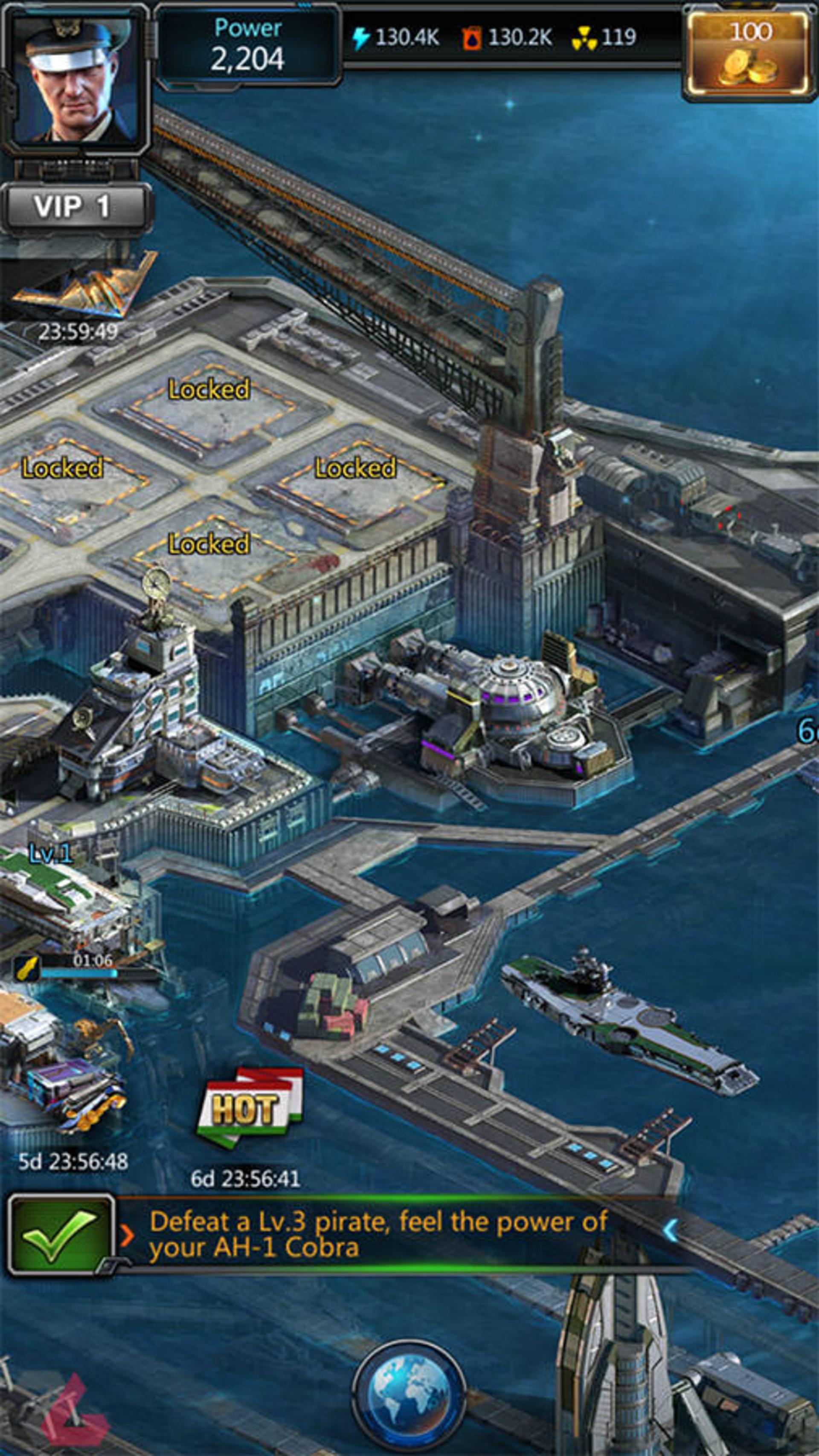 بازی موبایل Battle Warship: Naval Empire