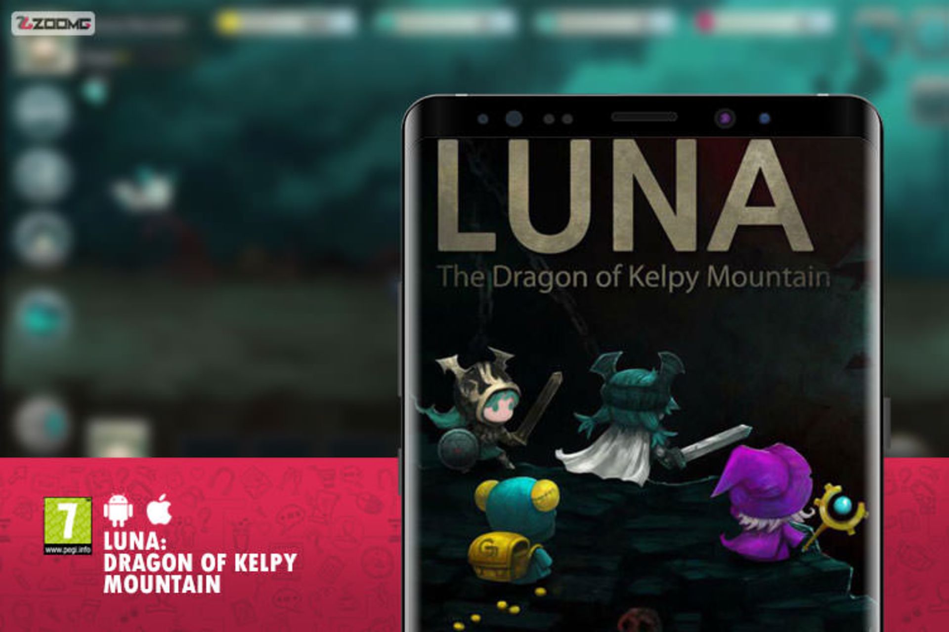 بازی موبایل Luna: Dragon of Kelpy  mountain