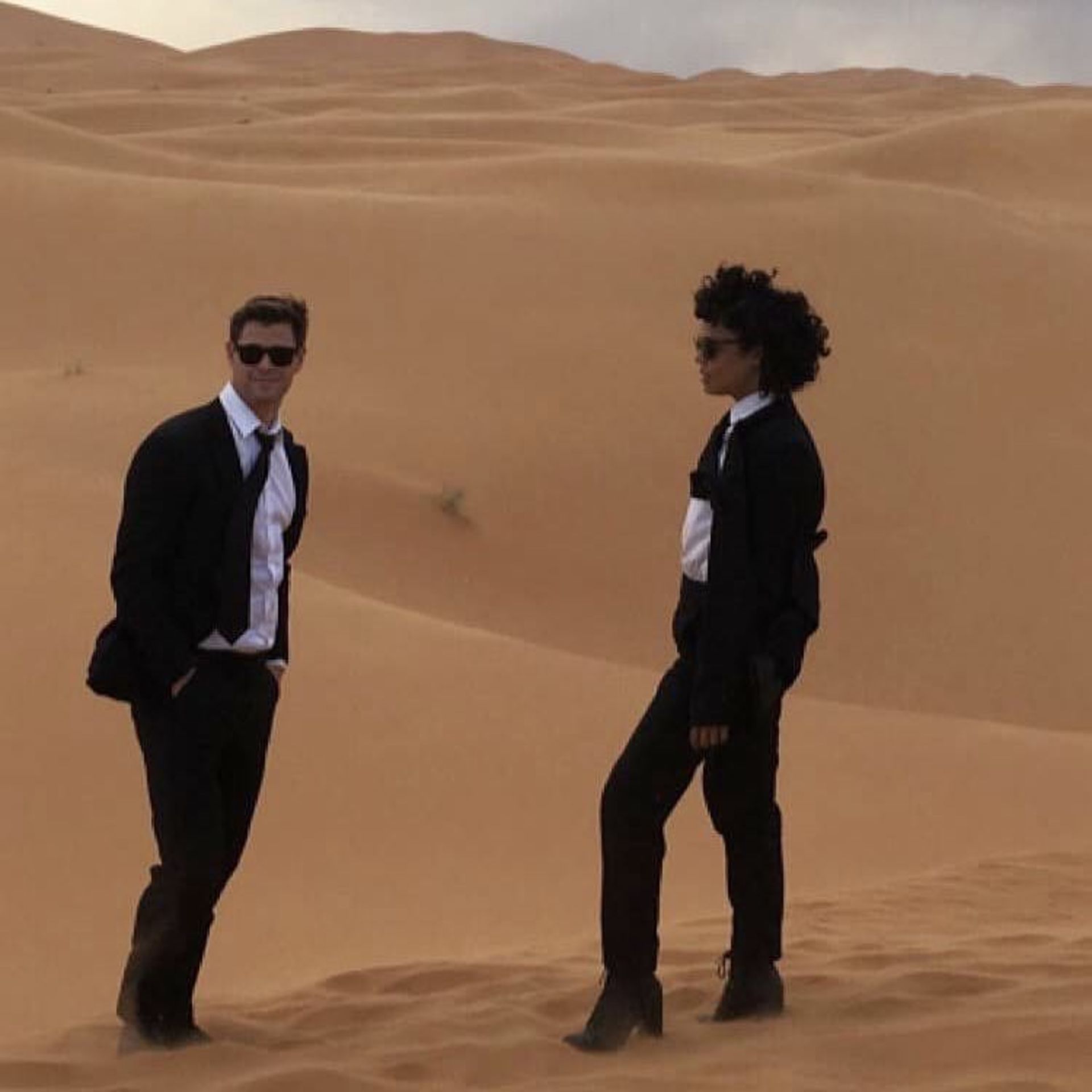 Men In Black BTS Photo