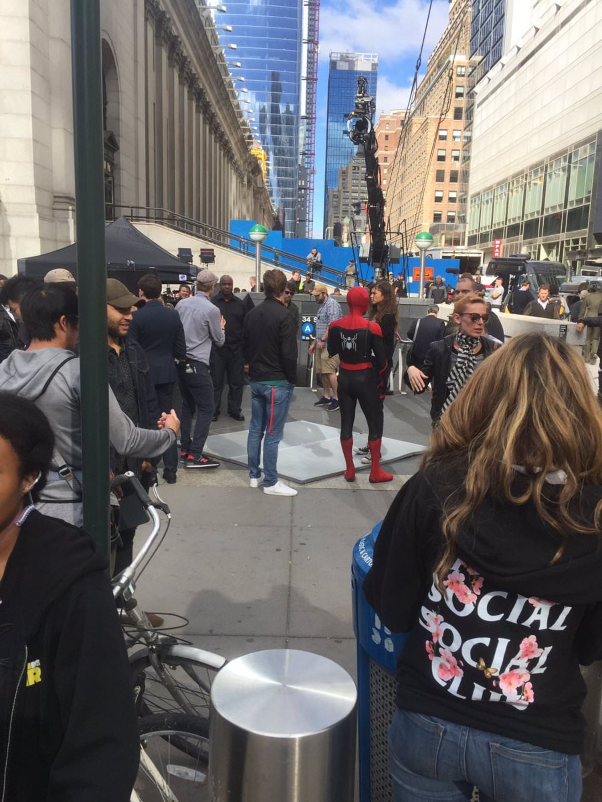 Spider-Man: Far From Home BTS Photos