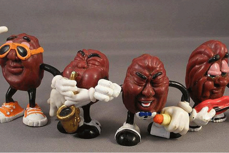 California Raisins/کشمش های کالیفرنیا