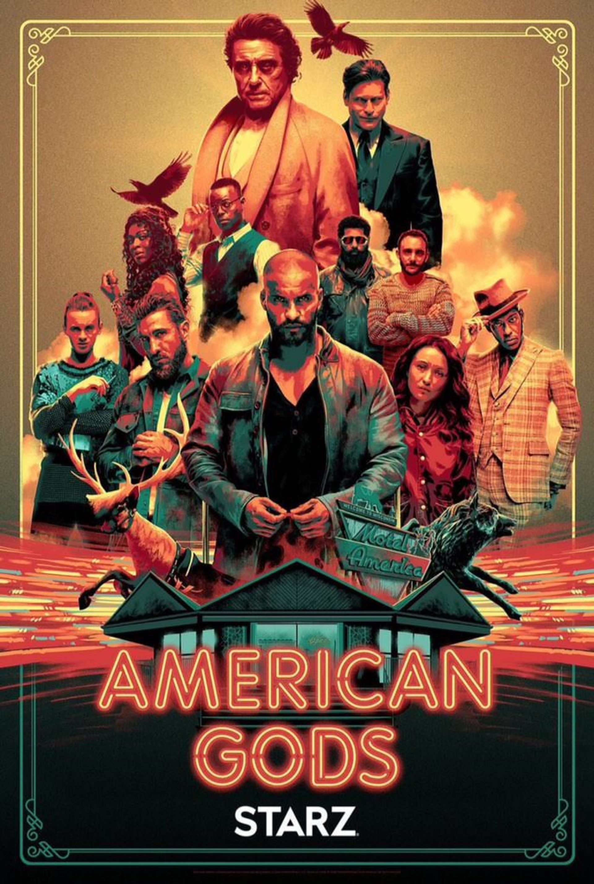 American Gods Season 2 Poster