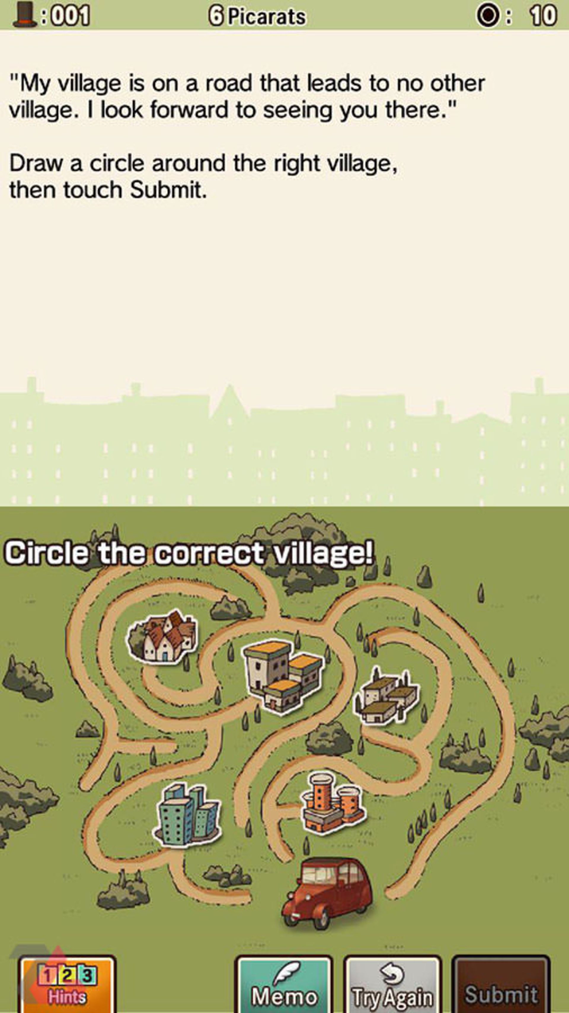 بازی موبایل Layton: Curious Village in HD