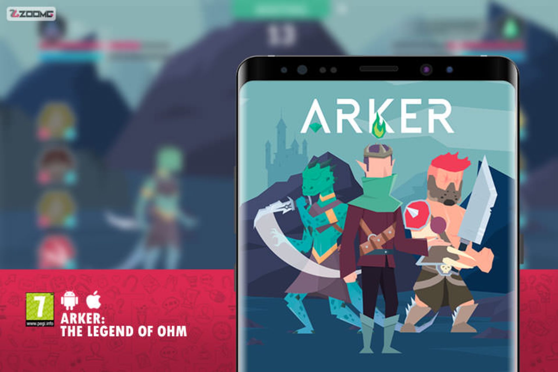 بازی موبایل Arker: The Legend of Ohm