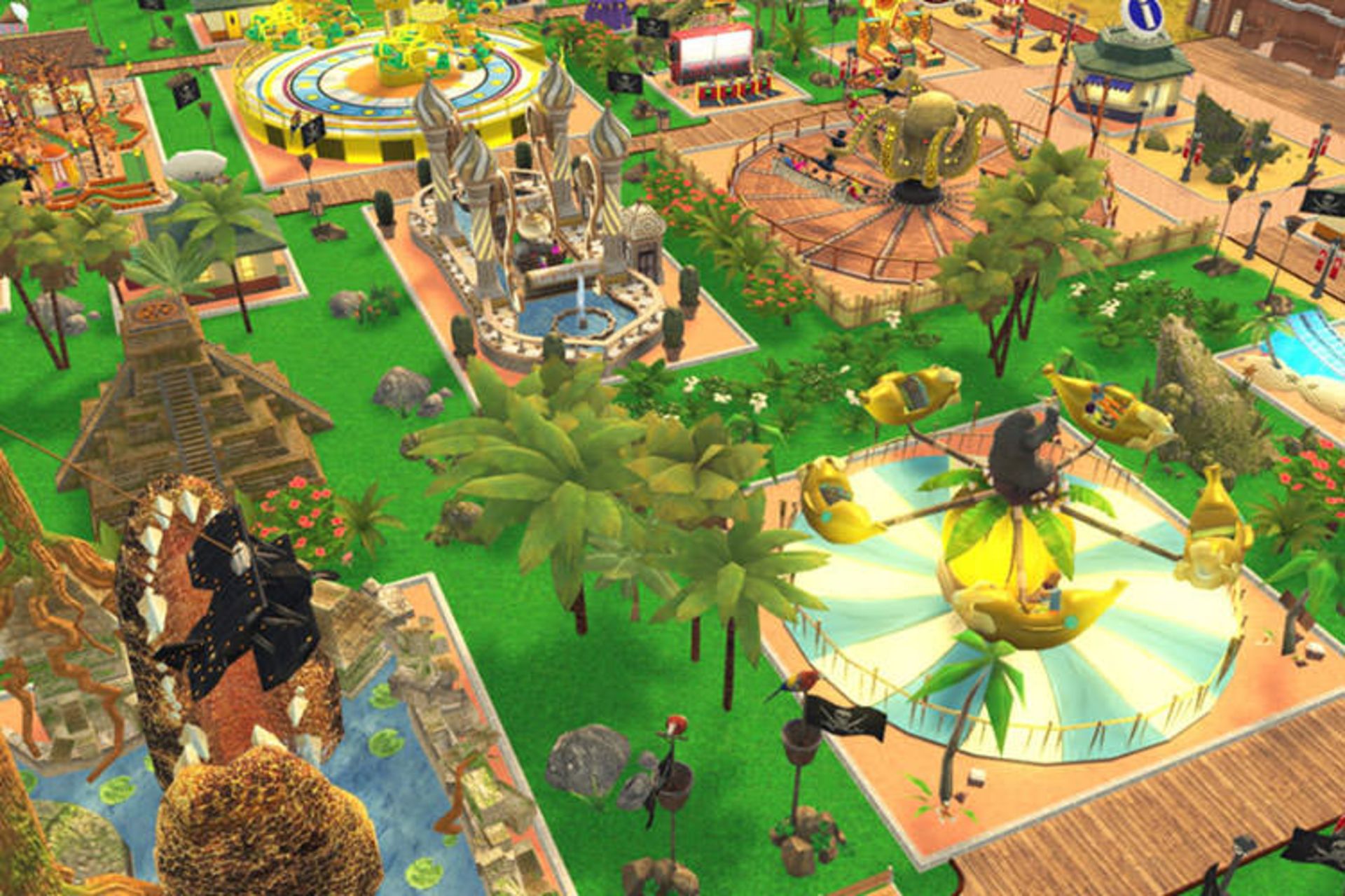 بازی RollerCoaster Tycoon Adventures