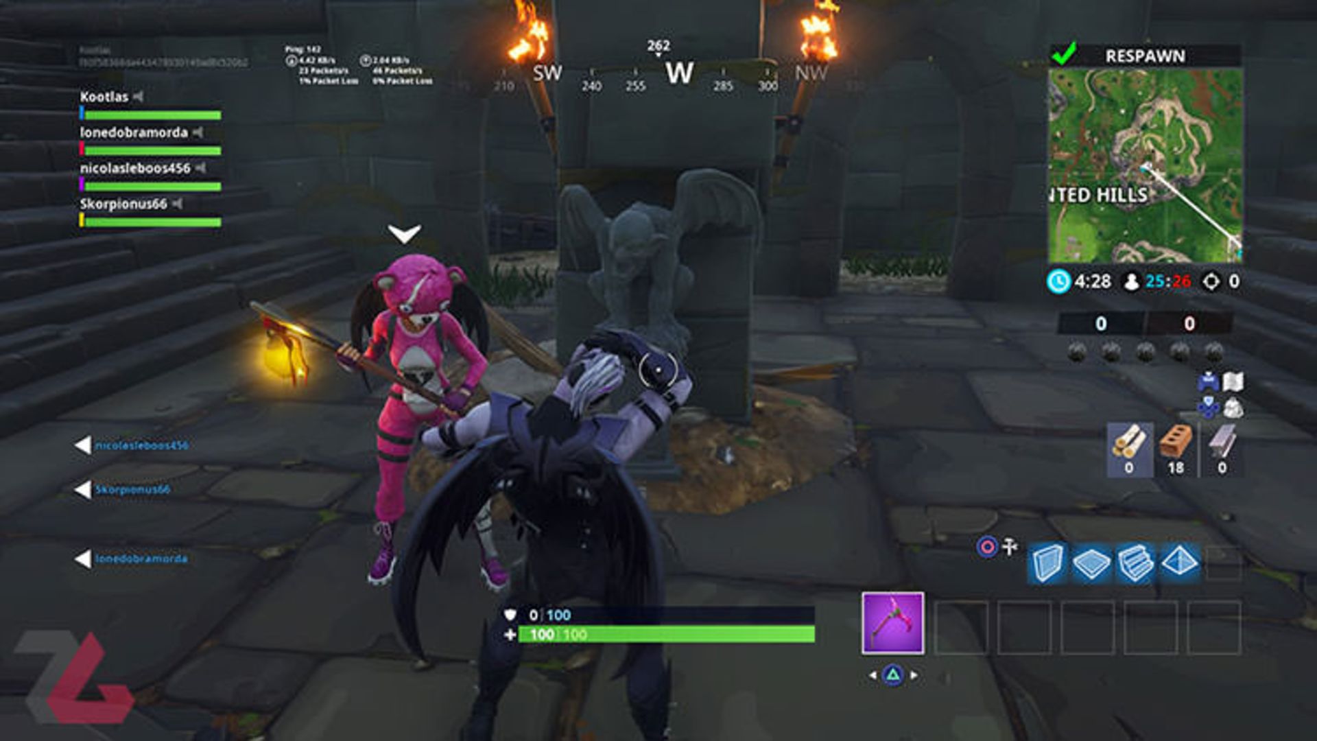 پارت اول چالش‌های Fortnitemares بازی فورتنایت