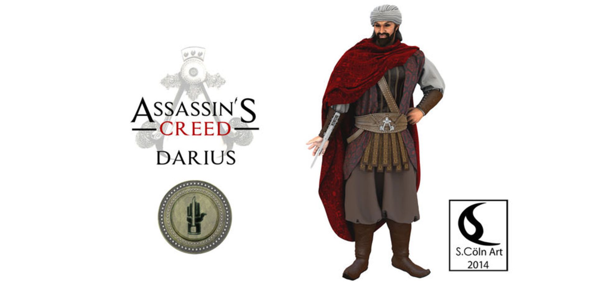 Darius Assassins Creed Brotherhood / داریوش