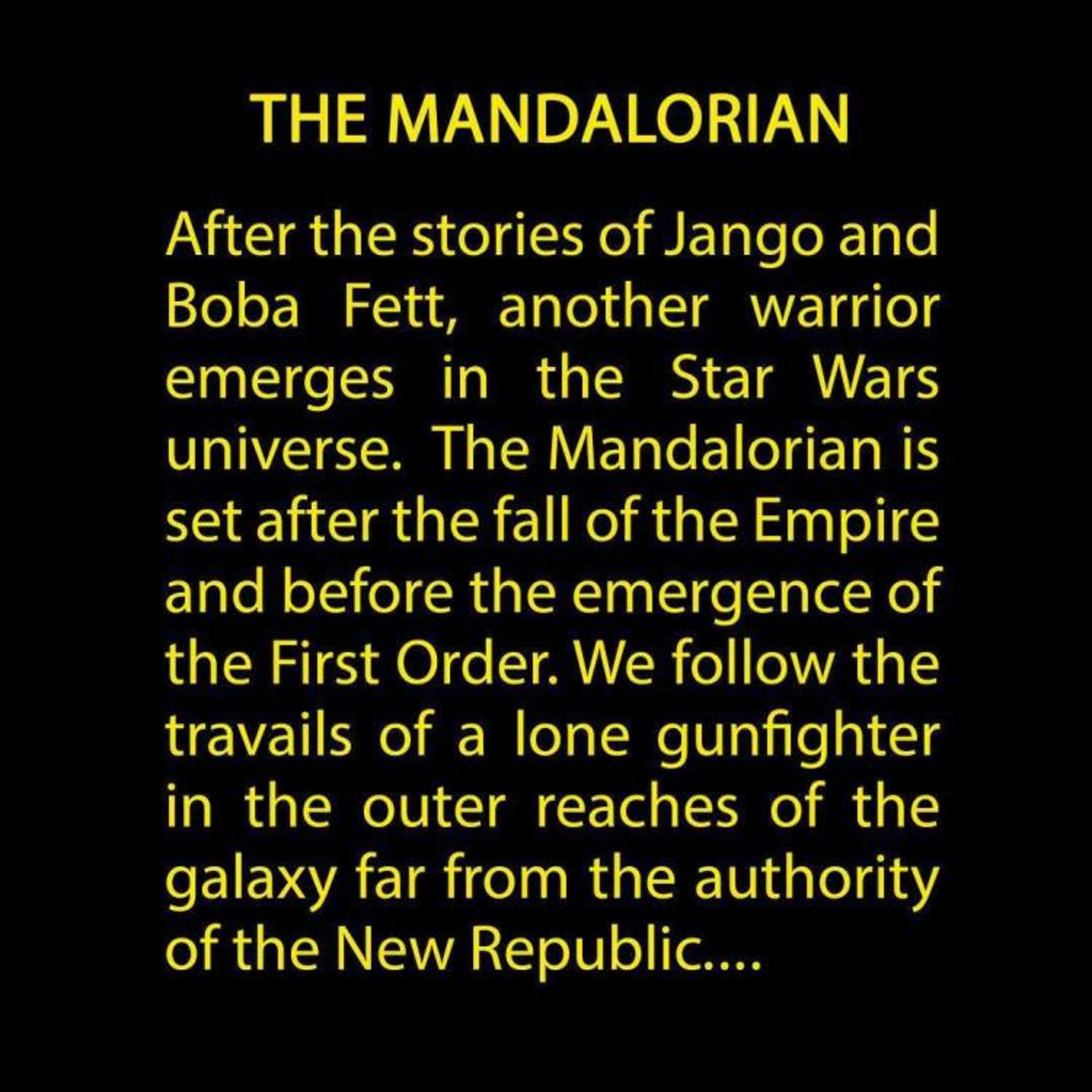 The Mandalorian