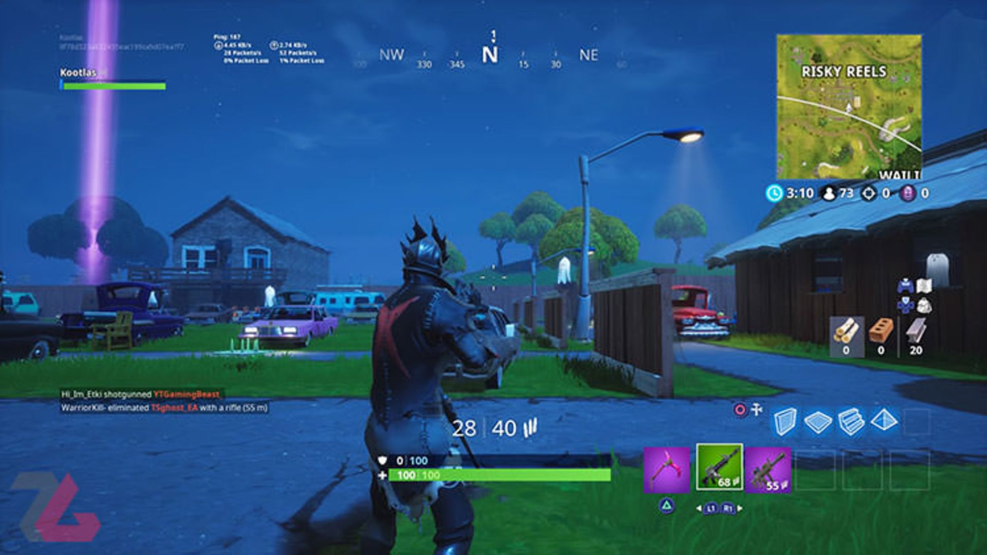 بخش دوم چالش‌های فورتنایتمرز بازی فورتنایت