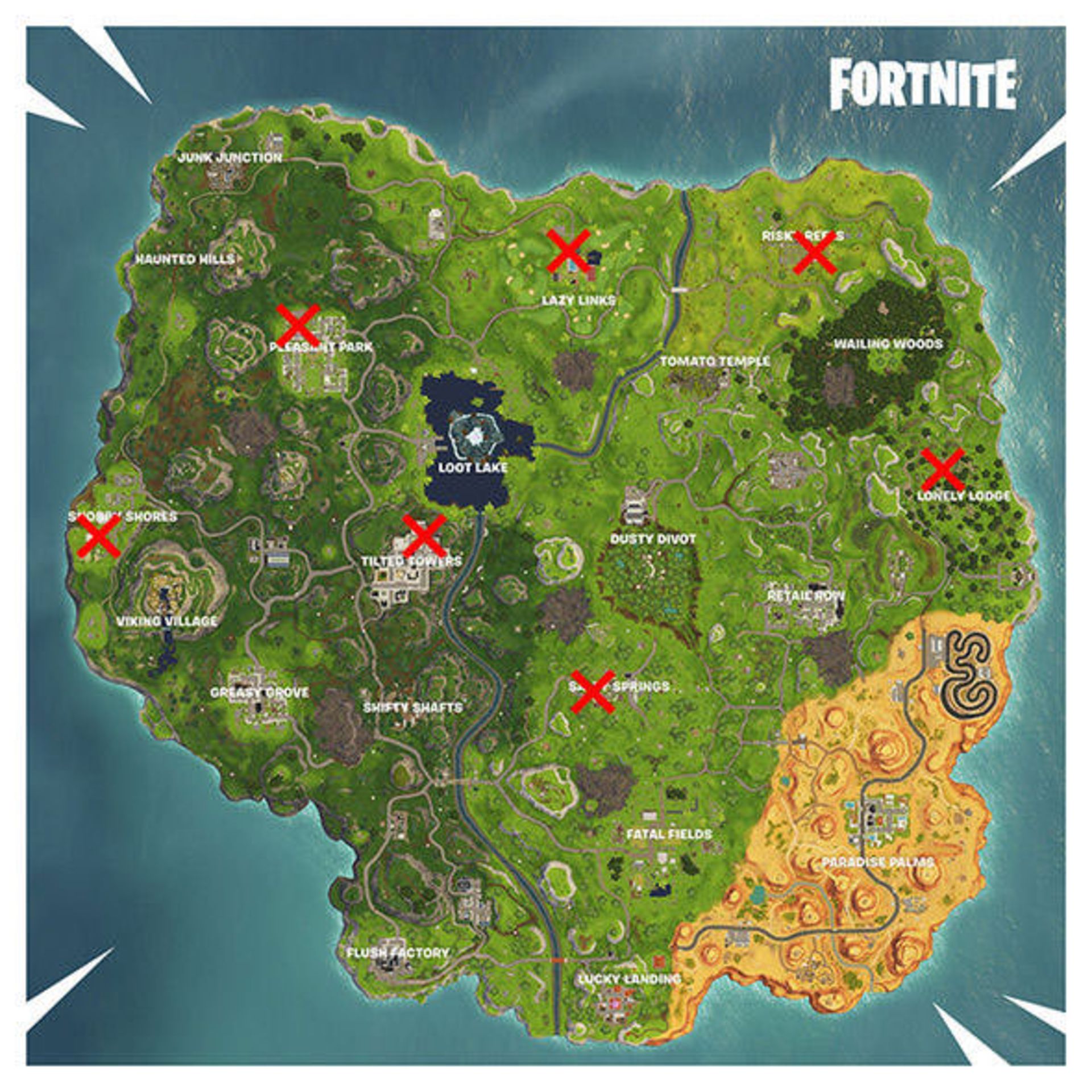 بخش دوم چالش‌های فورتنایتمرز بازی فورتنایت