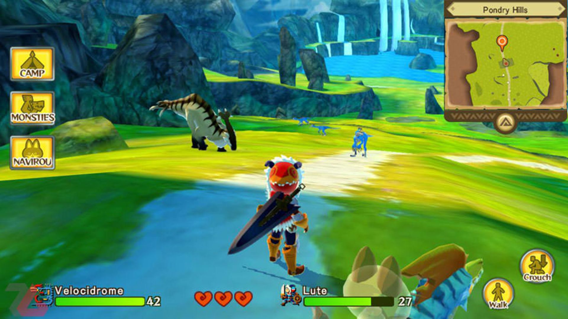 بازی موبایل Monster Hunter Stories