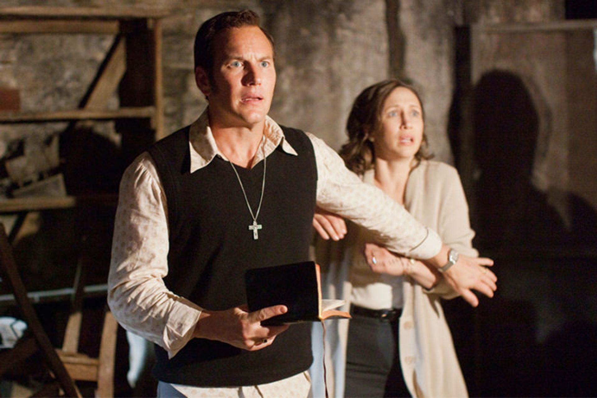 شخصیت‌های اد وارن و لورن وارن در فیلم The Conjuring