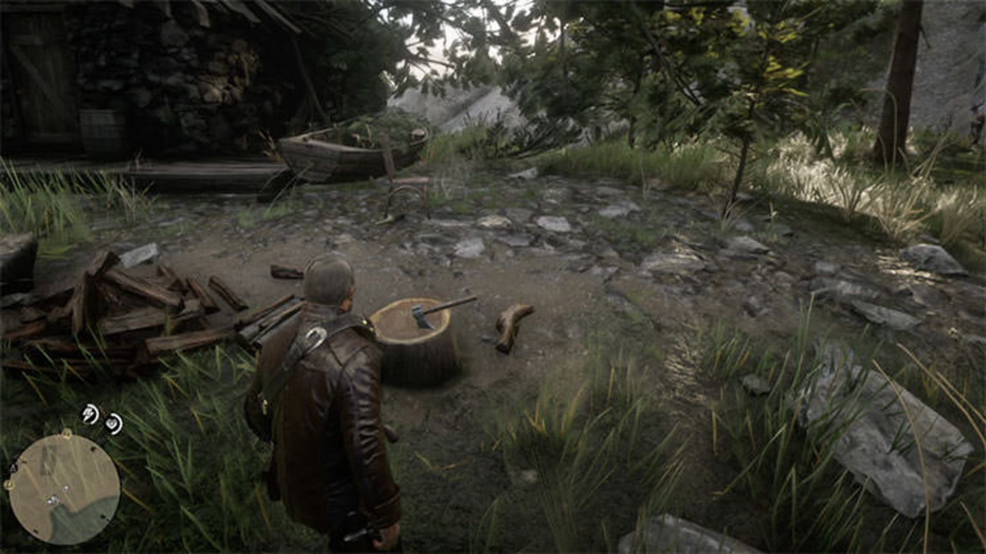 سلاح: Hewing Hatchet بازی Red Dead Redemption 2