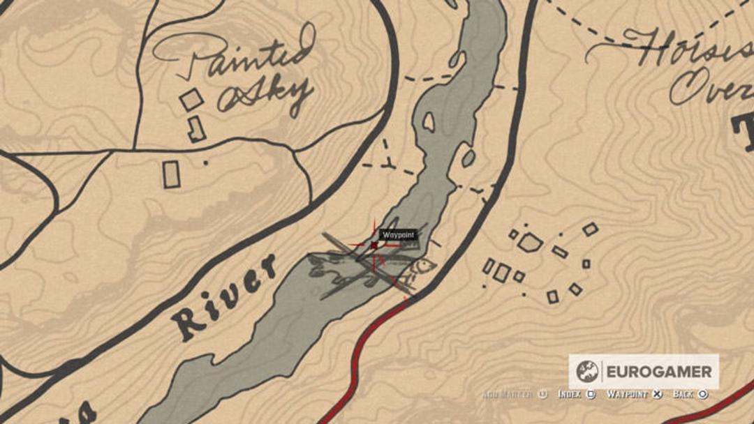 Red Dead Redemption 2 Map