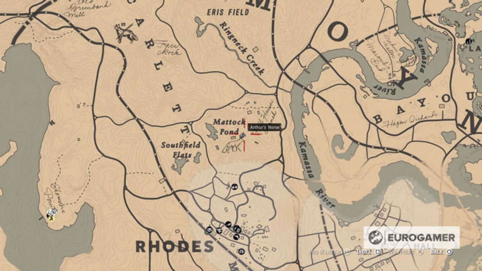 Red Dead Redemption 2 Map