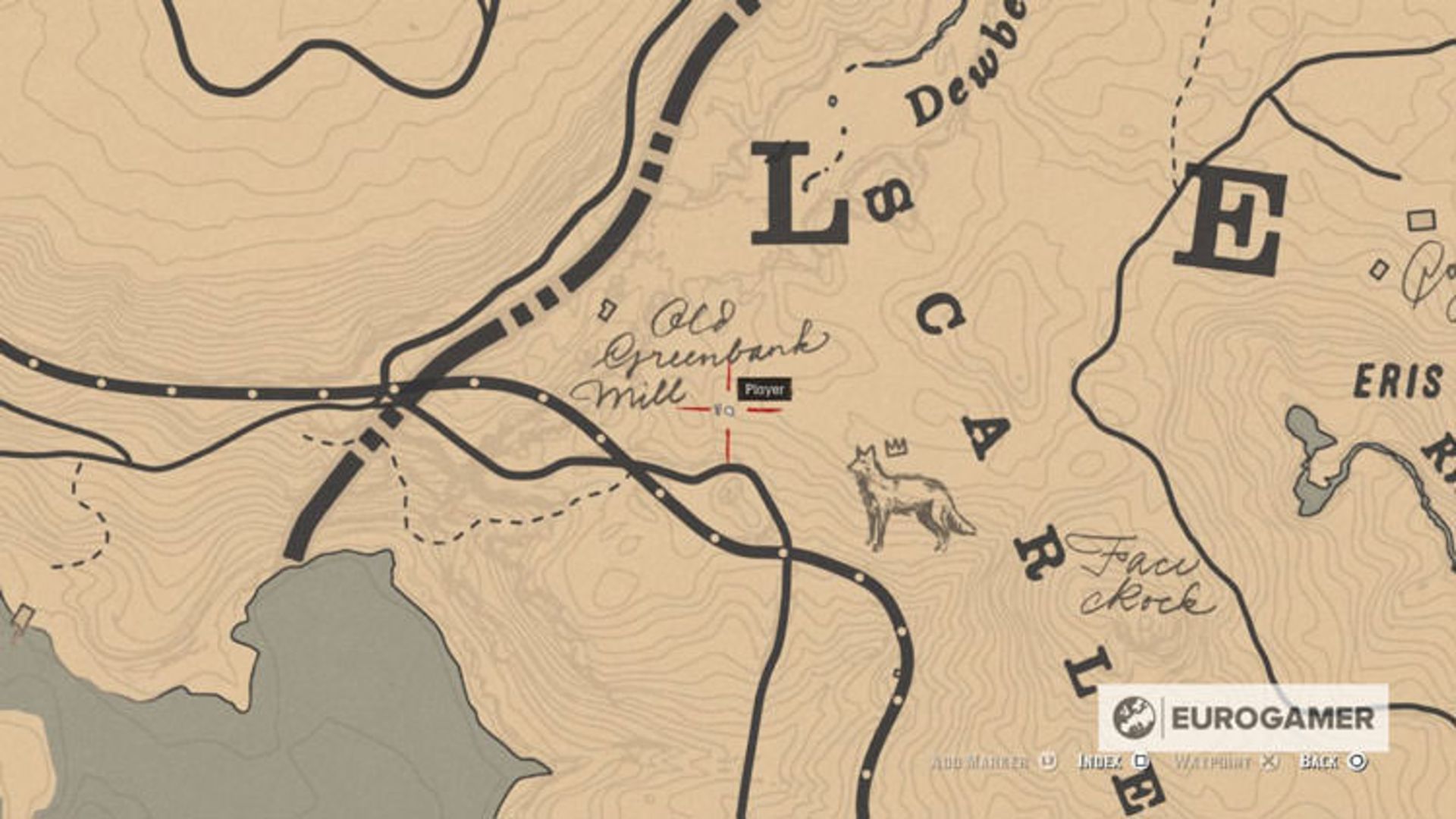Red Dead Redemption 2 Map