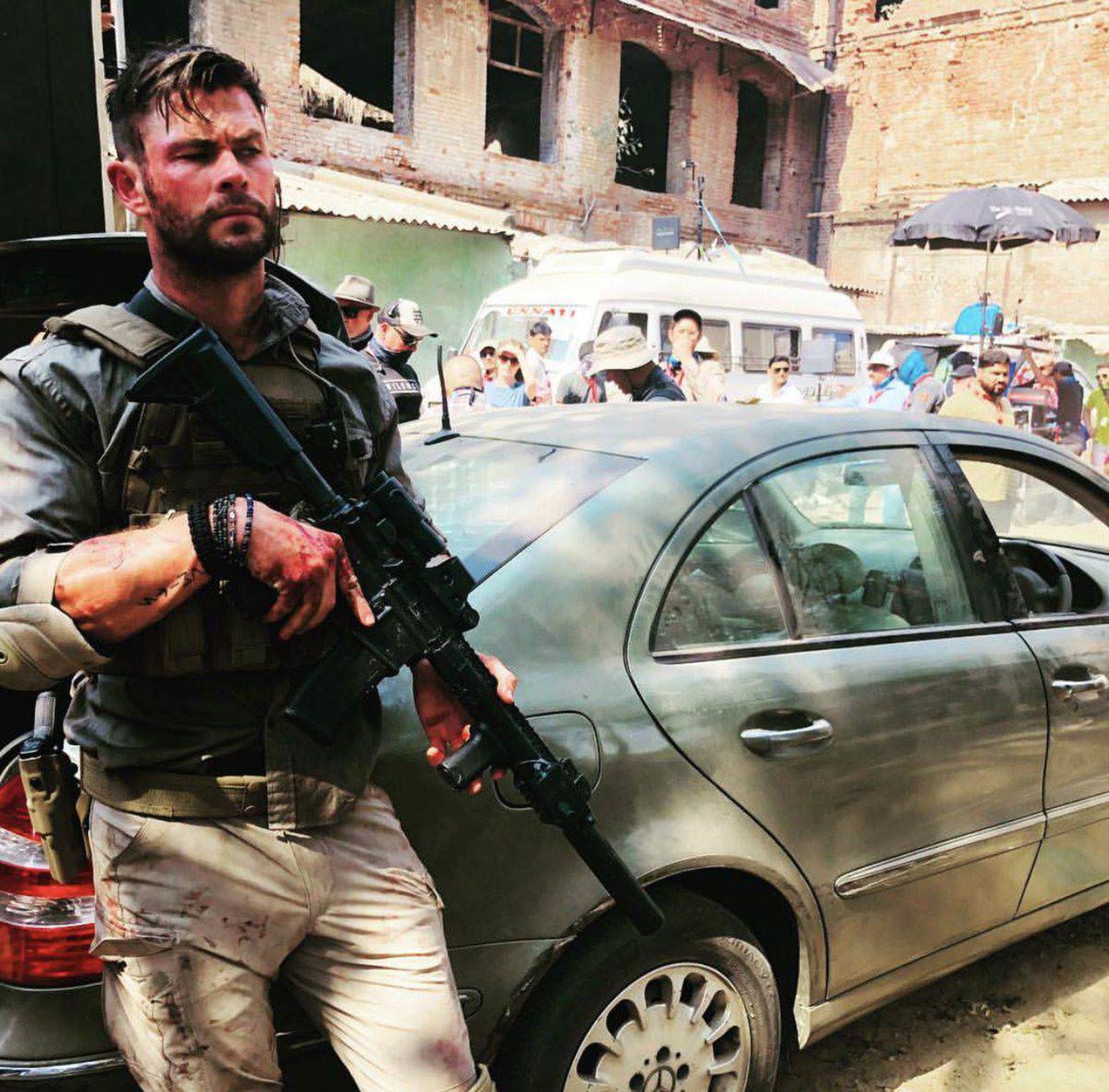 First Set Photos from Dhaka Chris Hemsworth
