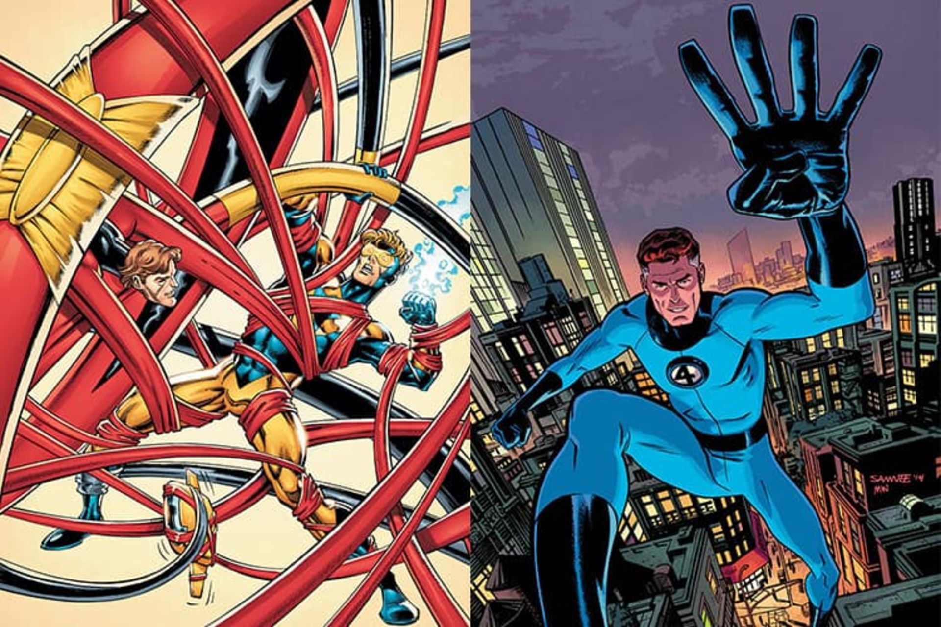 Elongated Man vs Mr.Fantastic