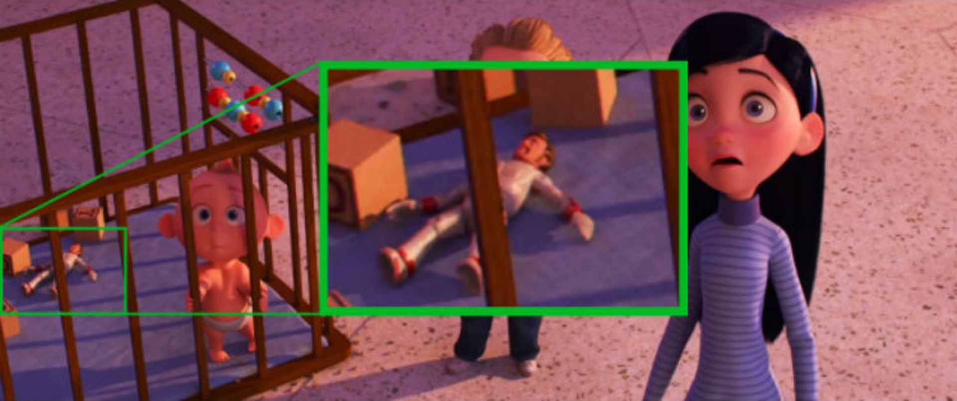 Toy Story 4 Easter Egg in Incredibles 2