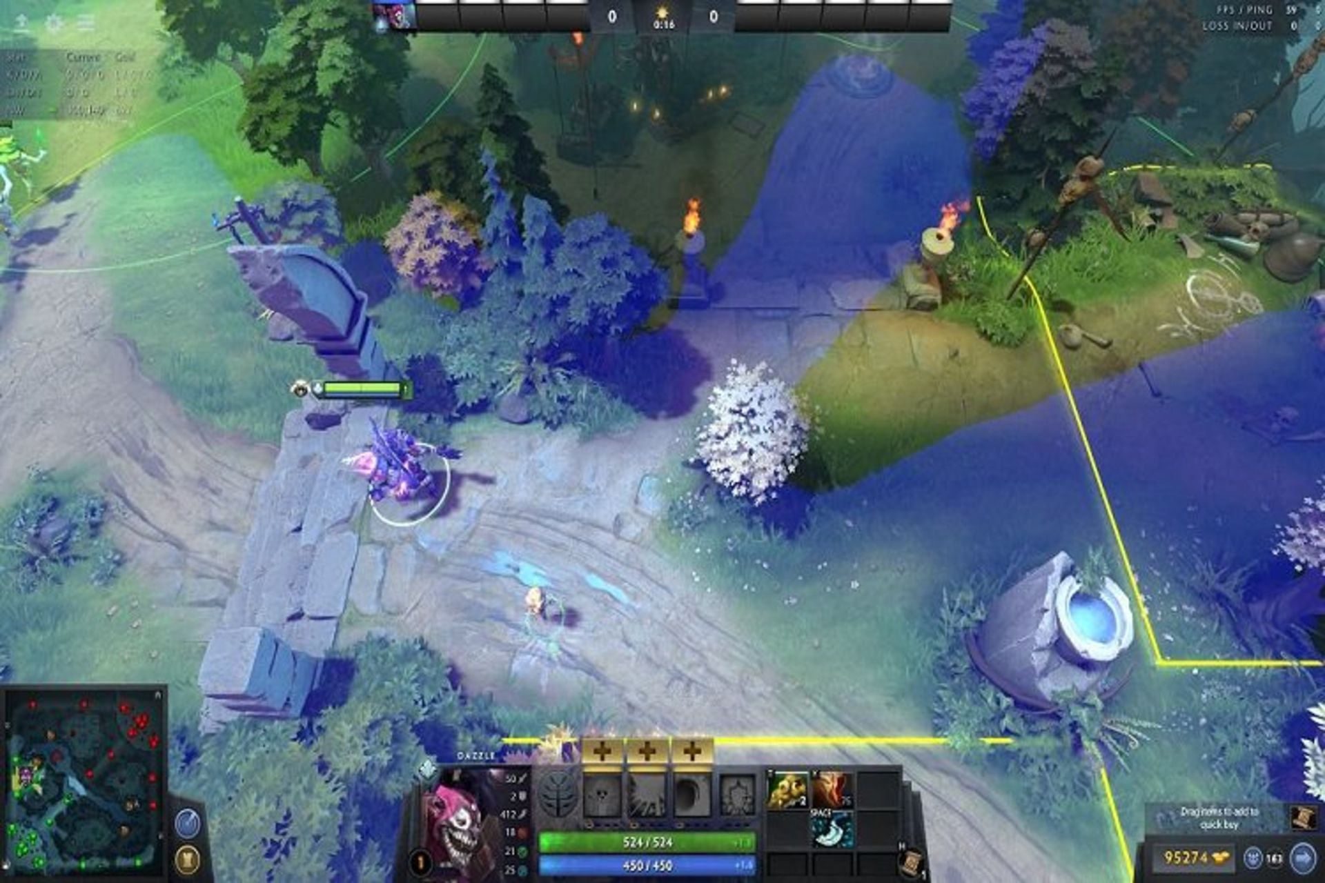 Dota2 7.20 Warding